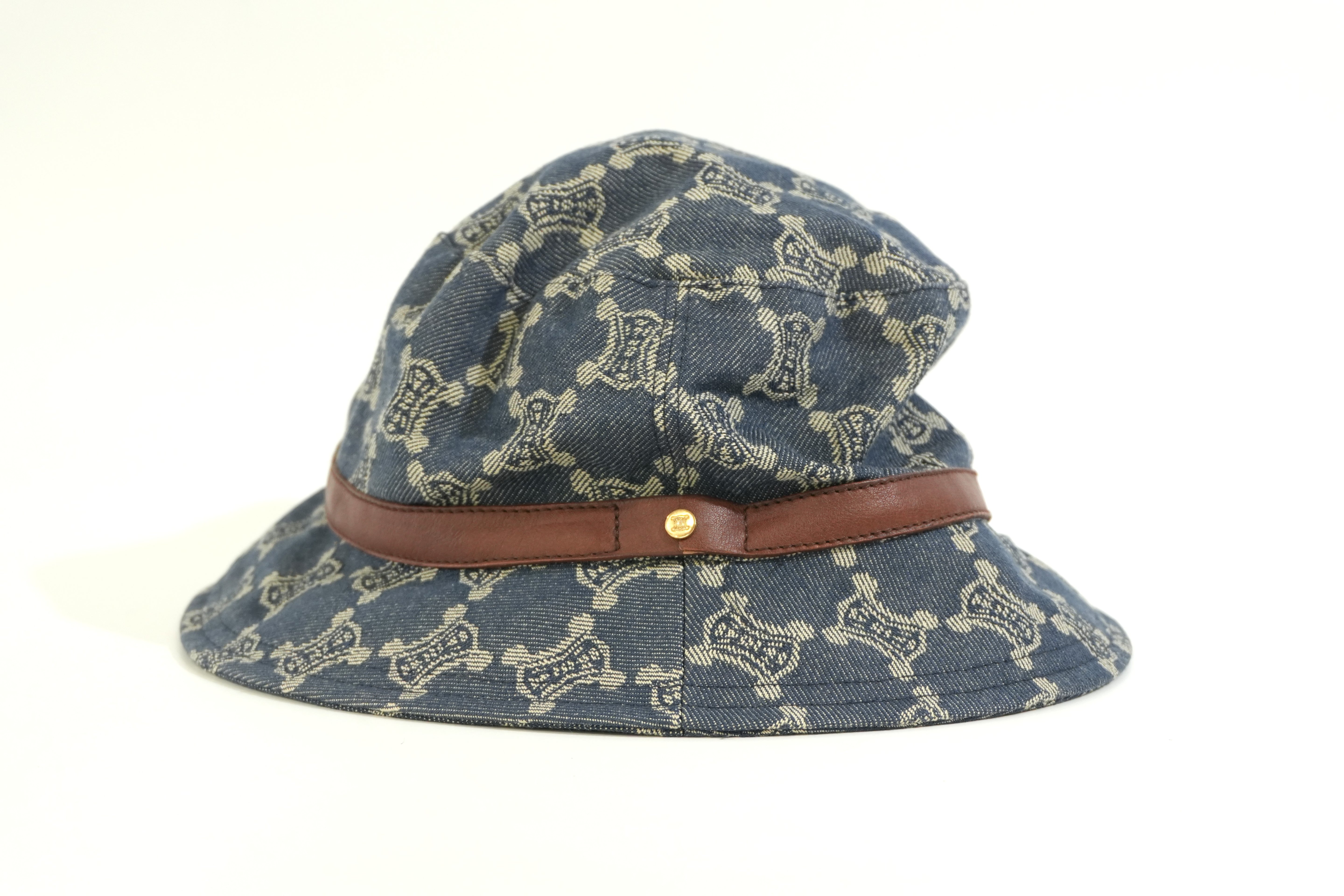 Pre-owned Celine Hat Denim