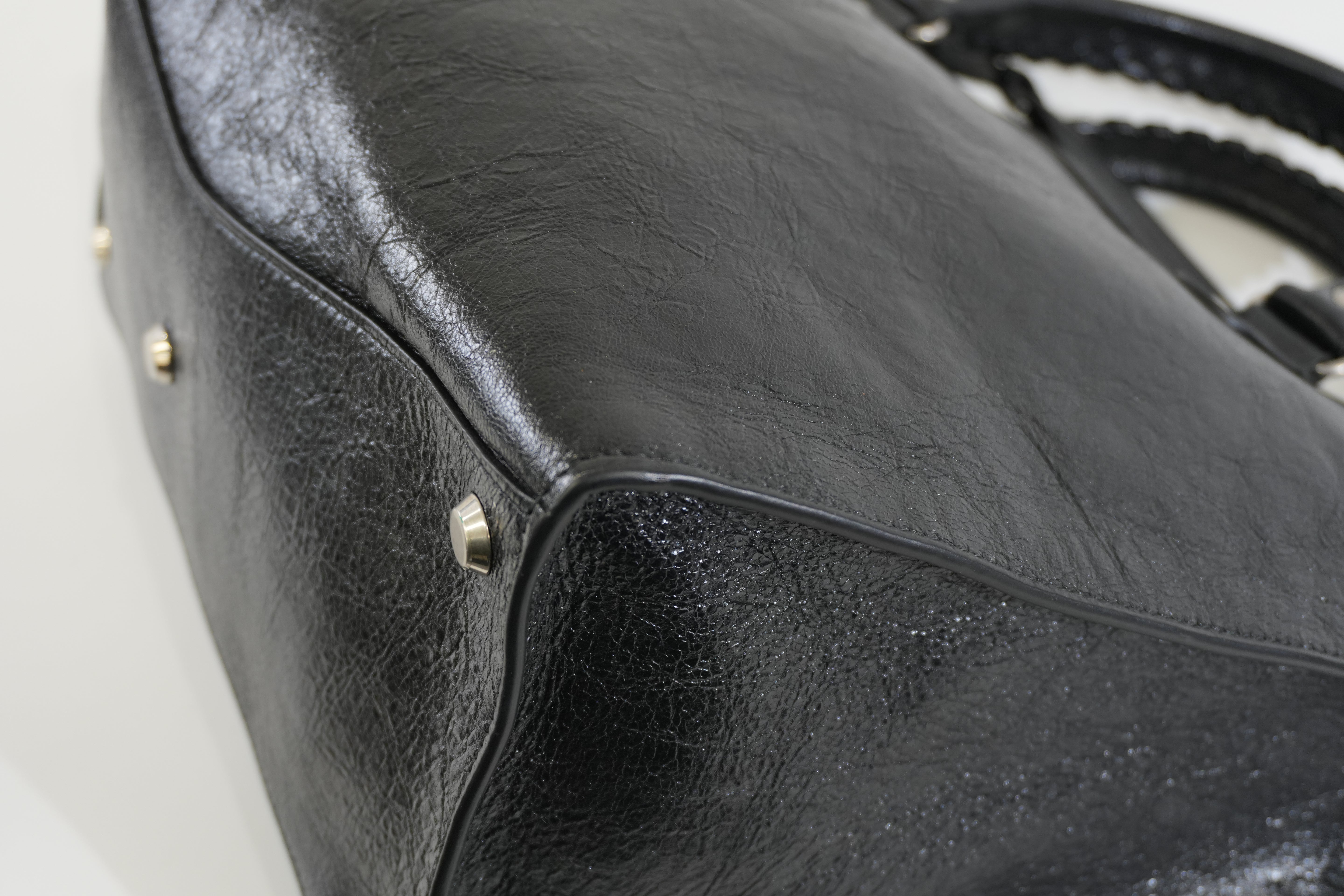 Pre-owned Balenciaga Classic Upside Down Medium Tote bag Black