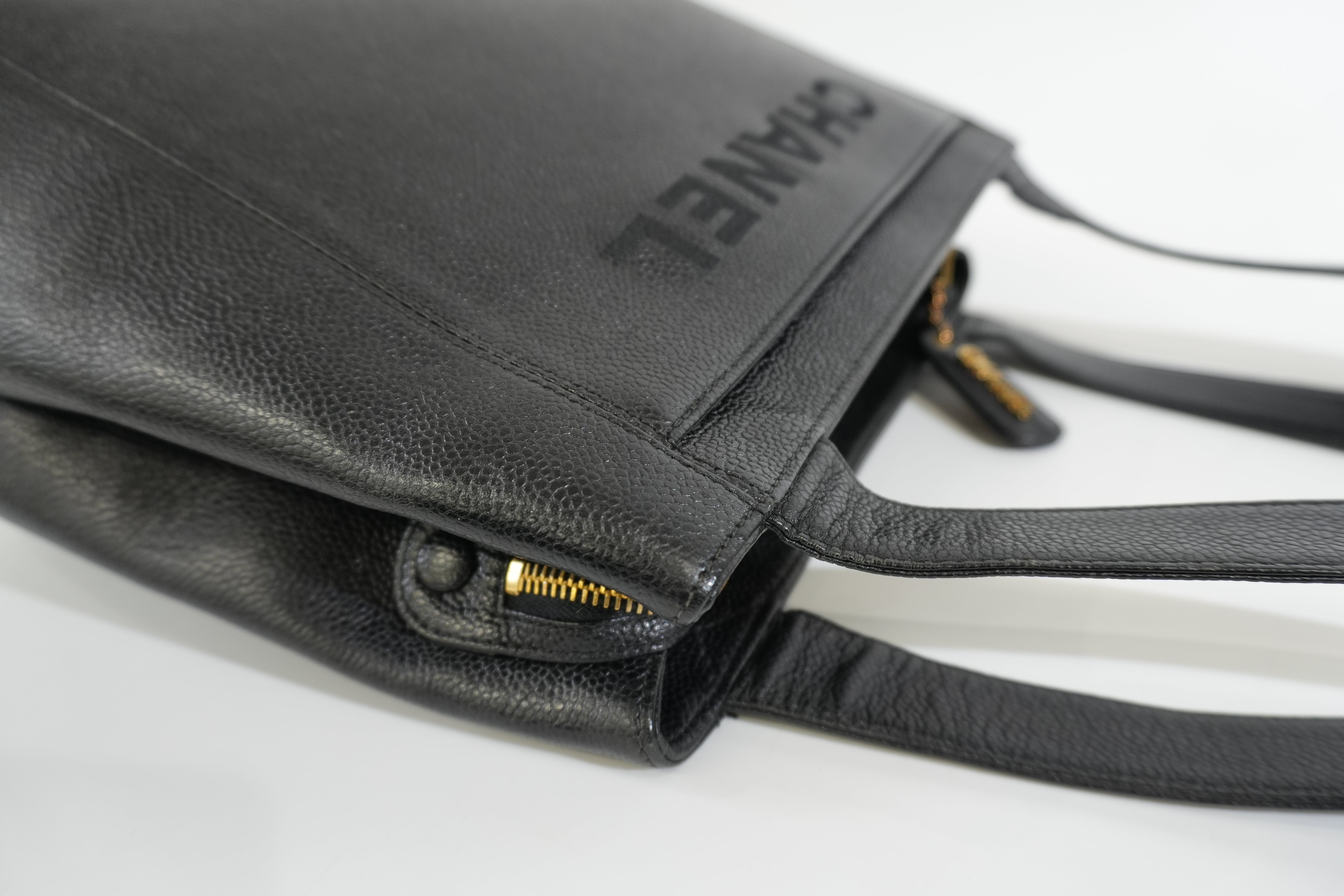 Pre-owned Chanel Tote Bag Black