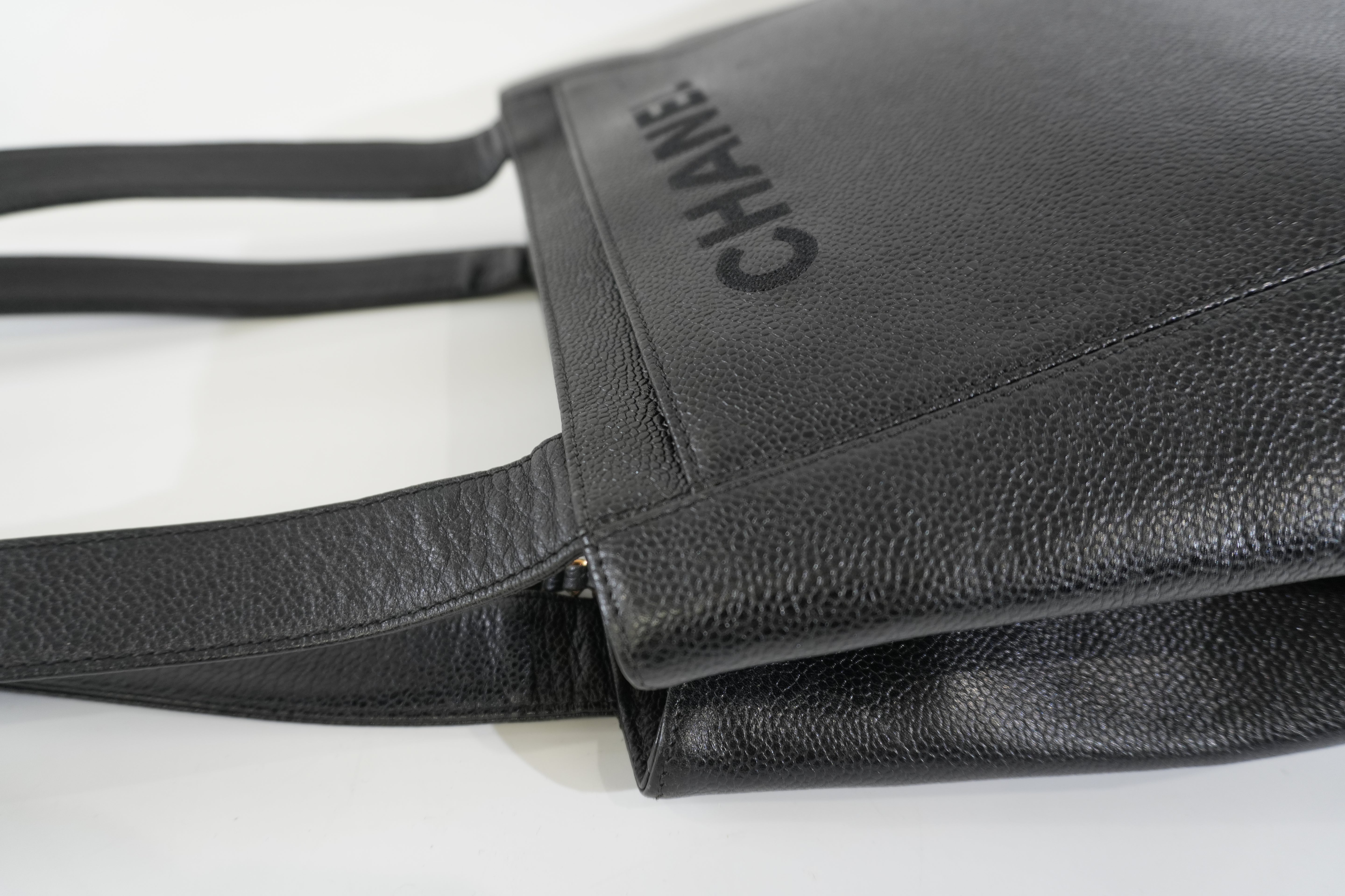 Pre-owned Chanel Tote Bag Black