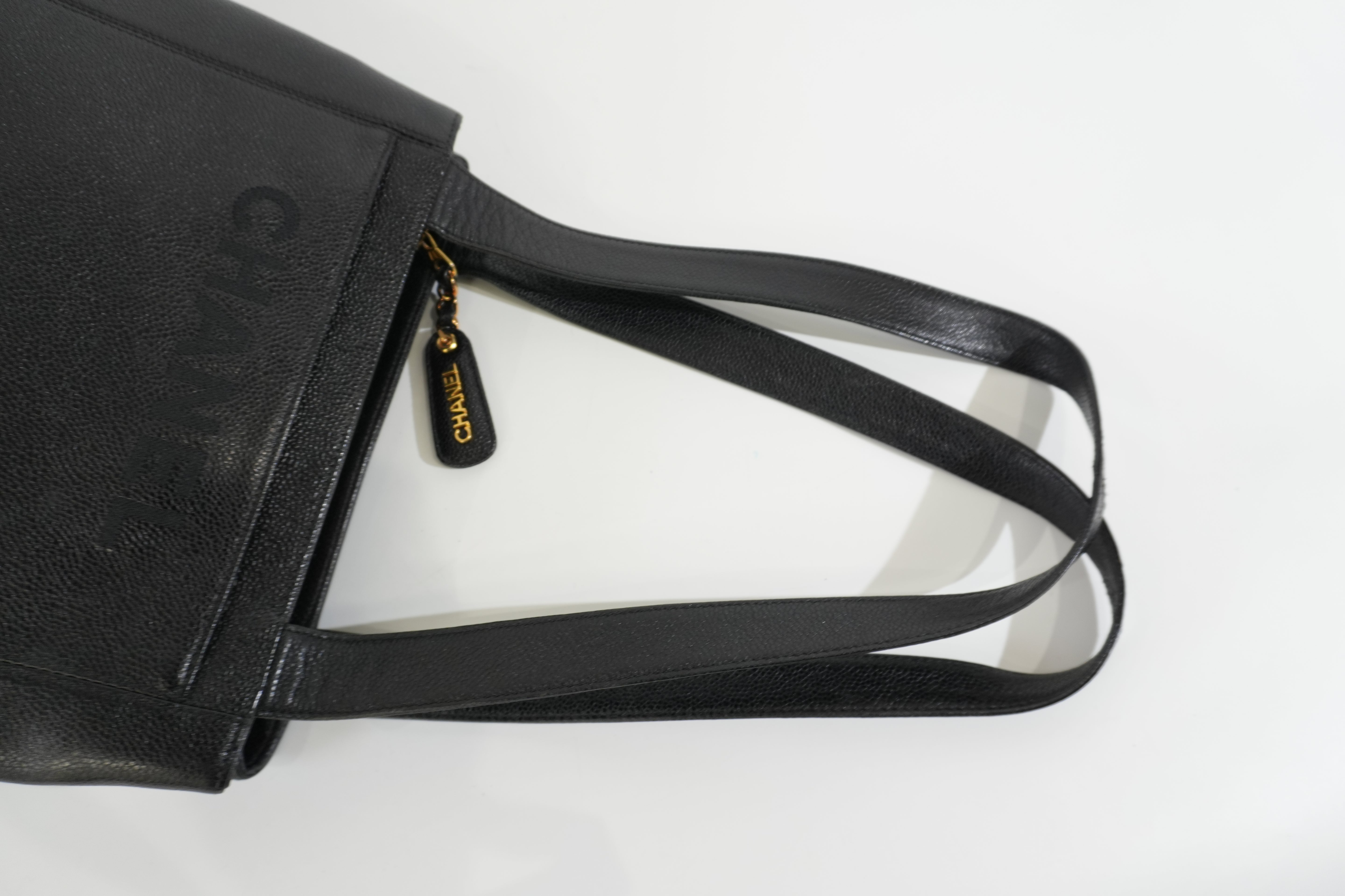 Pre-owned Chanel Tote Bag Black