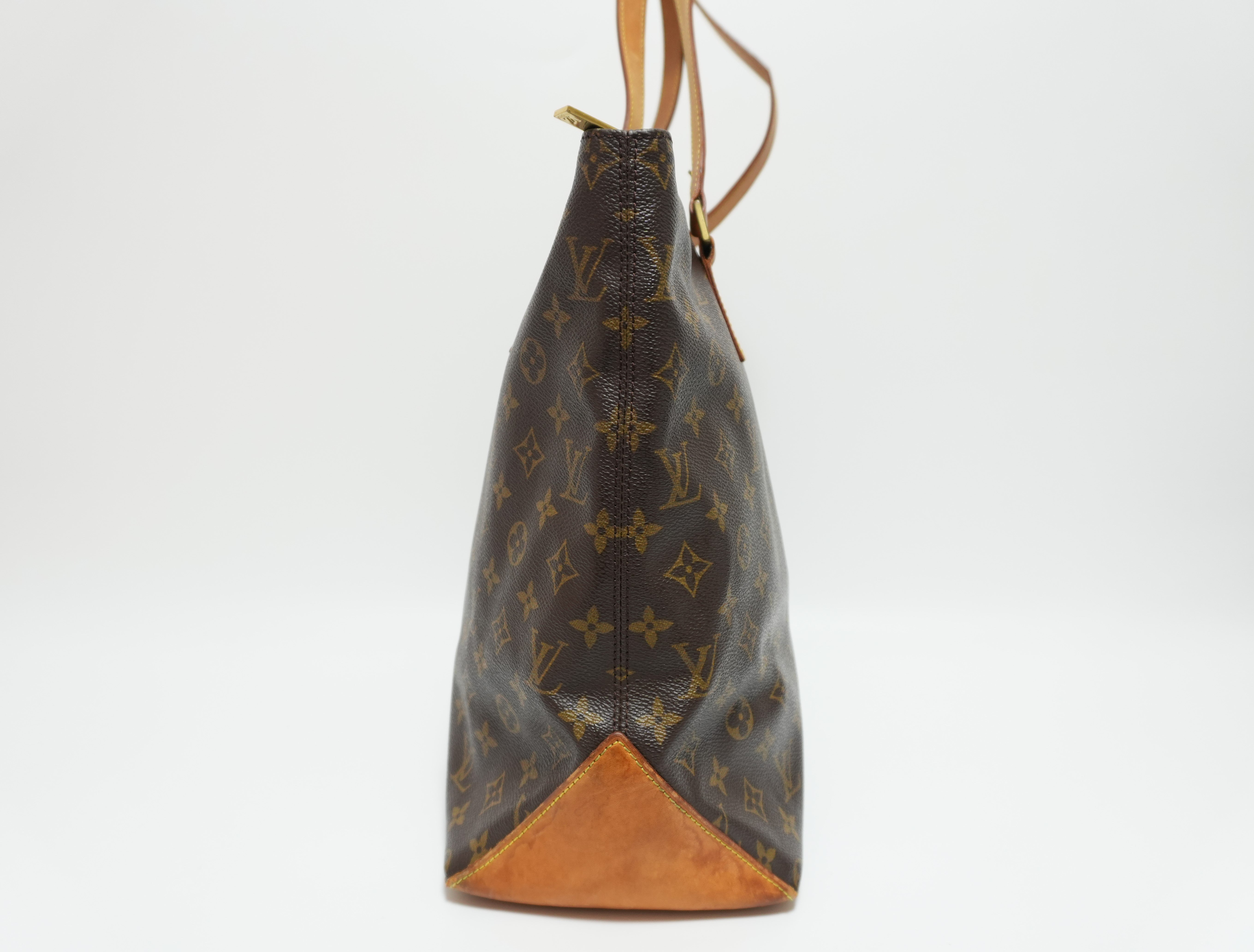 Louis Vuitton Monogram Cabas Mezzo Tote Bag Used