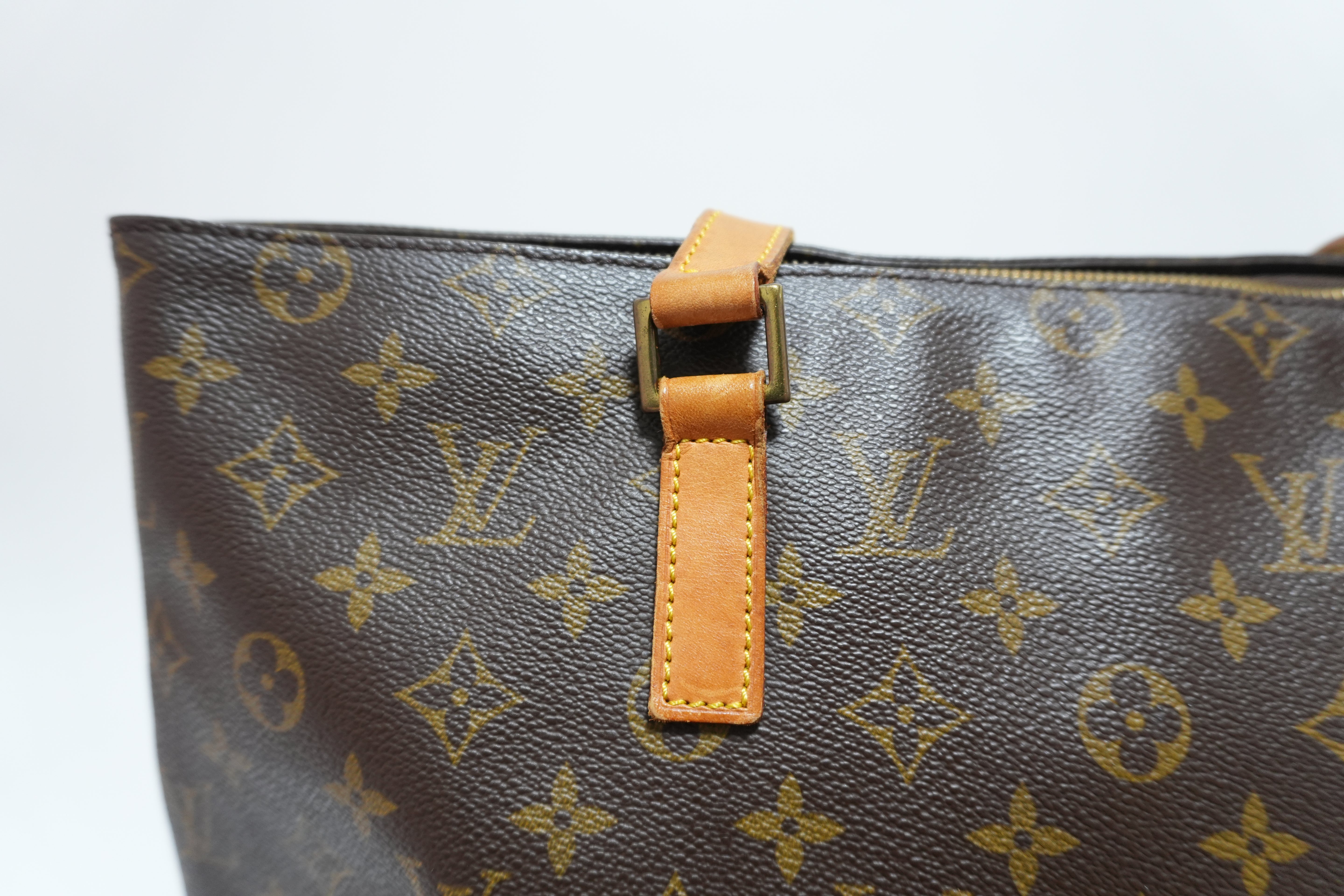 Louis Vuitton Monogram Cabas Mezzo Tote Bag Used