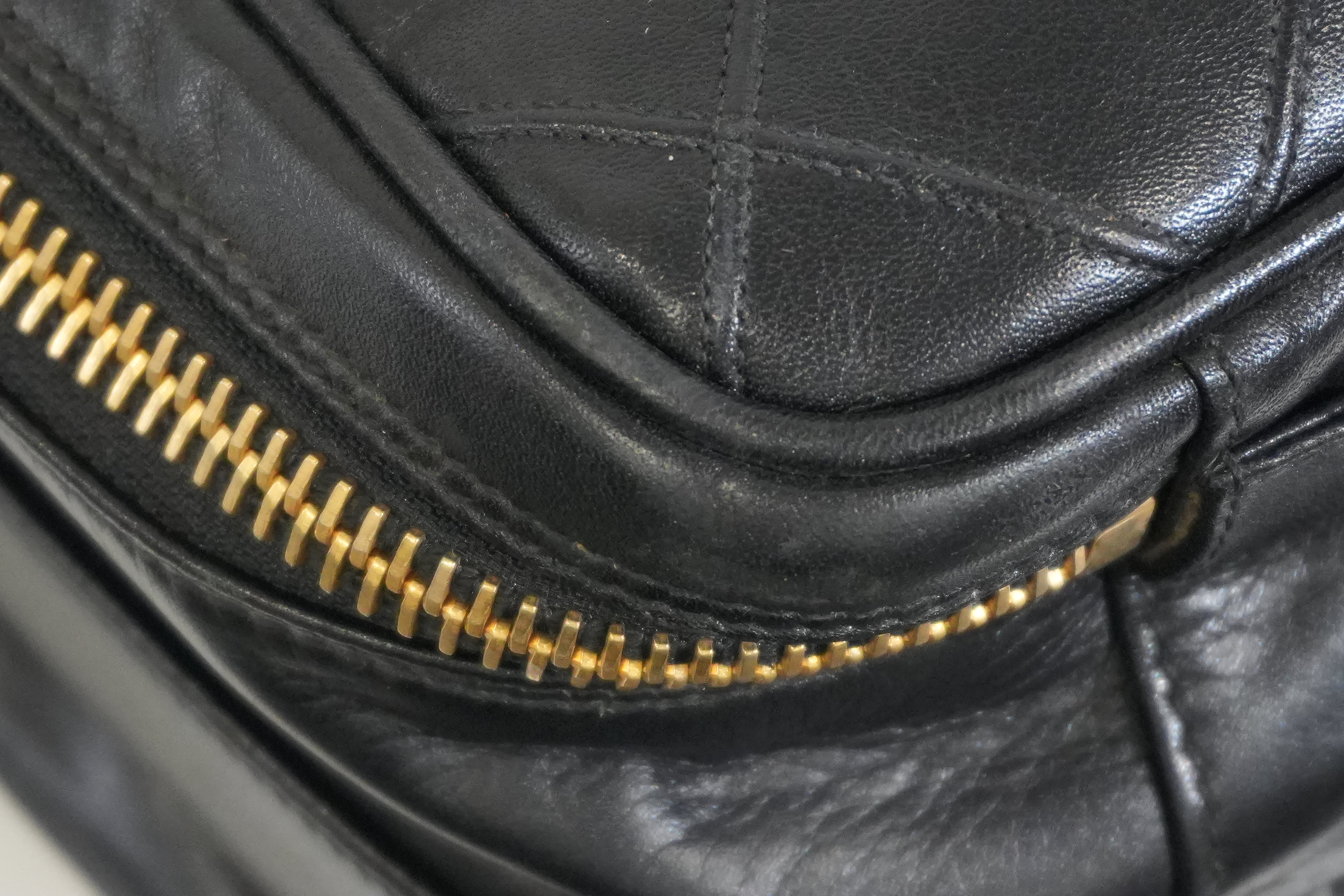 Pre-owned Chanel Two Way Business Briefcase Shoulder Bag Black