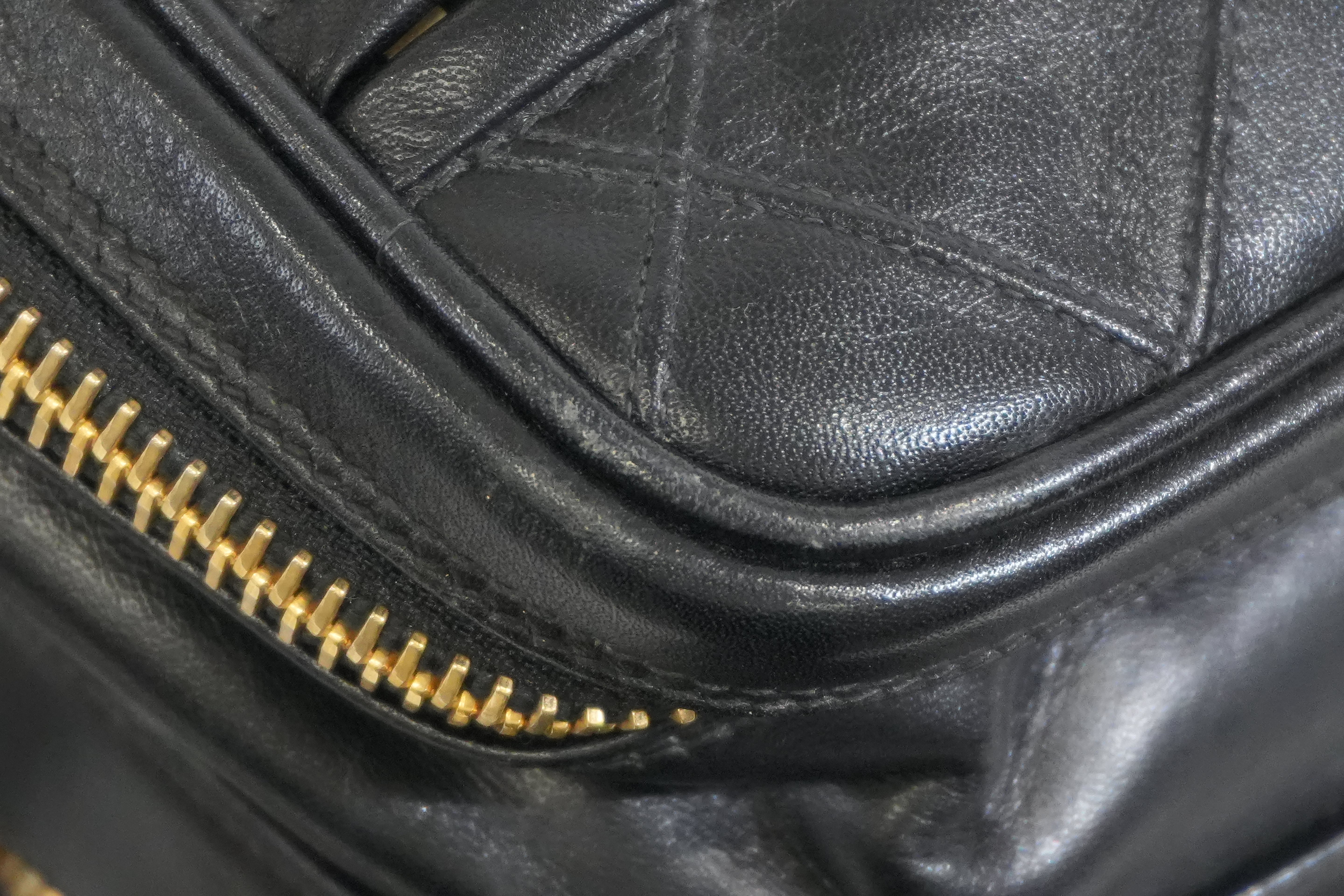 Pre-owned Chanel Two Way Business Briefcase Shoulder Bag Black