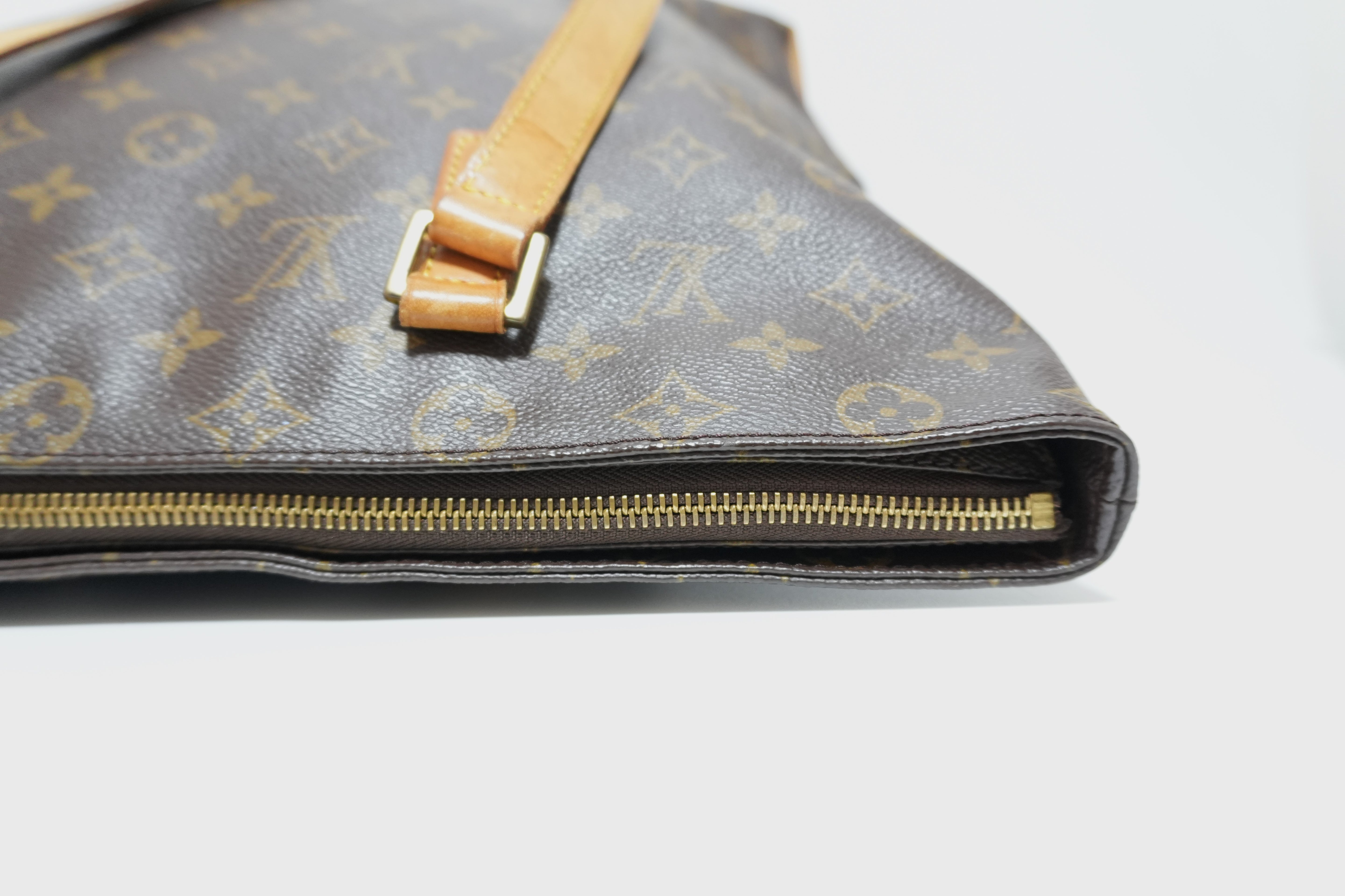 Louis Vuitton Monogram Cabas Mezzo Tote Bag Used