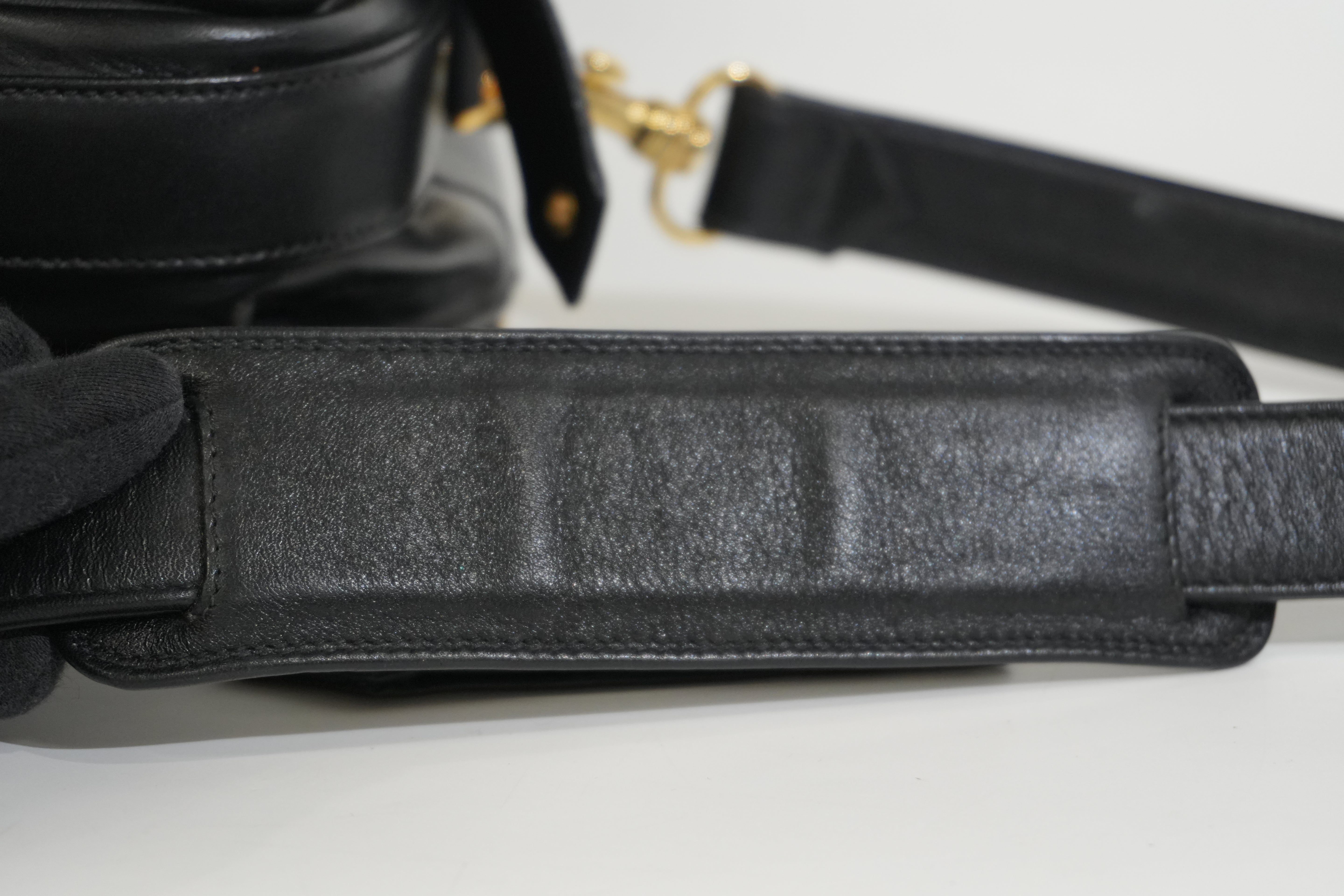 Pre-owned Chanel Two Way Business Briefcase Shoulder Bag Black