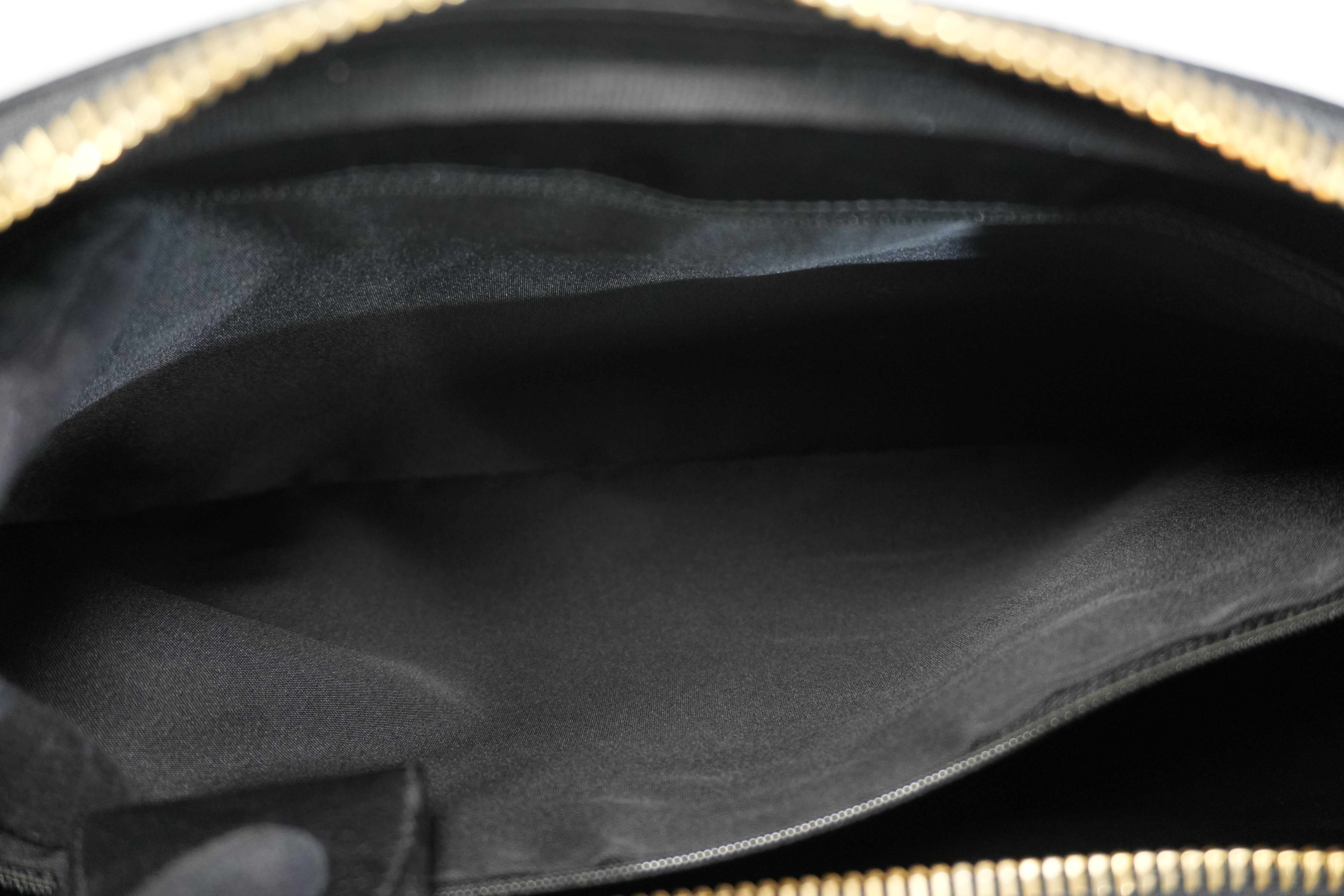 Pre-owned Chanel Two Way Business Briefcase Shoulder Bag Black