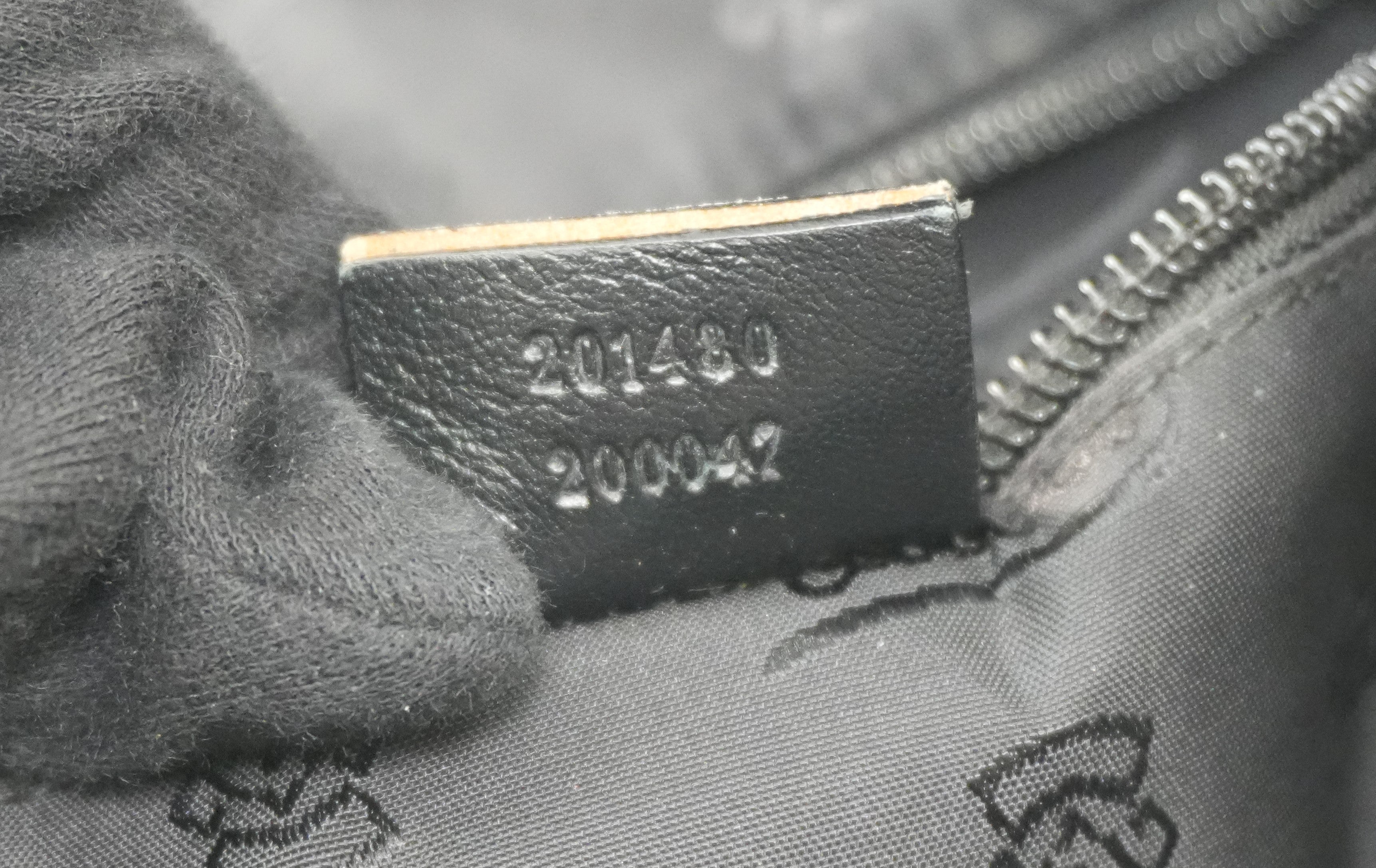 Gucci Guccisima Briefcase Black Leather Used