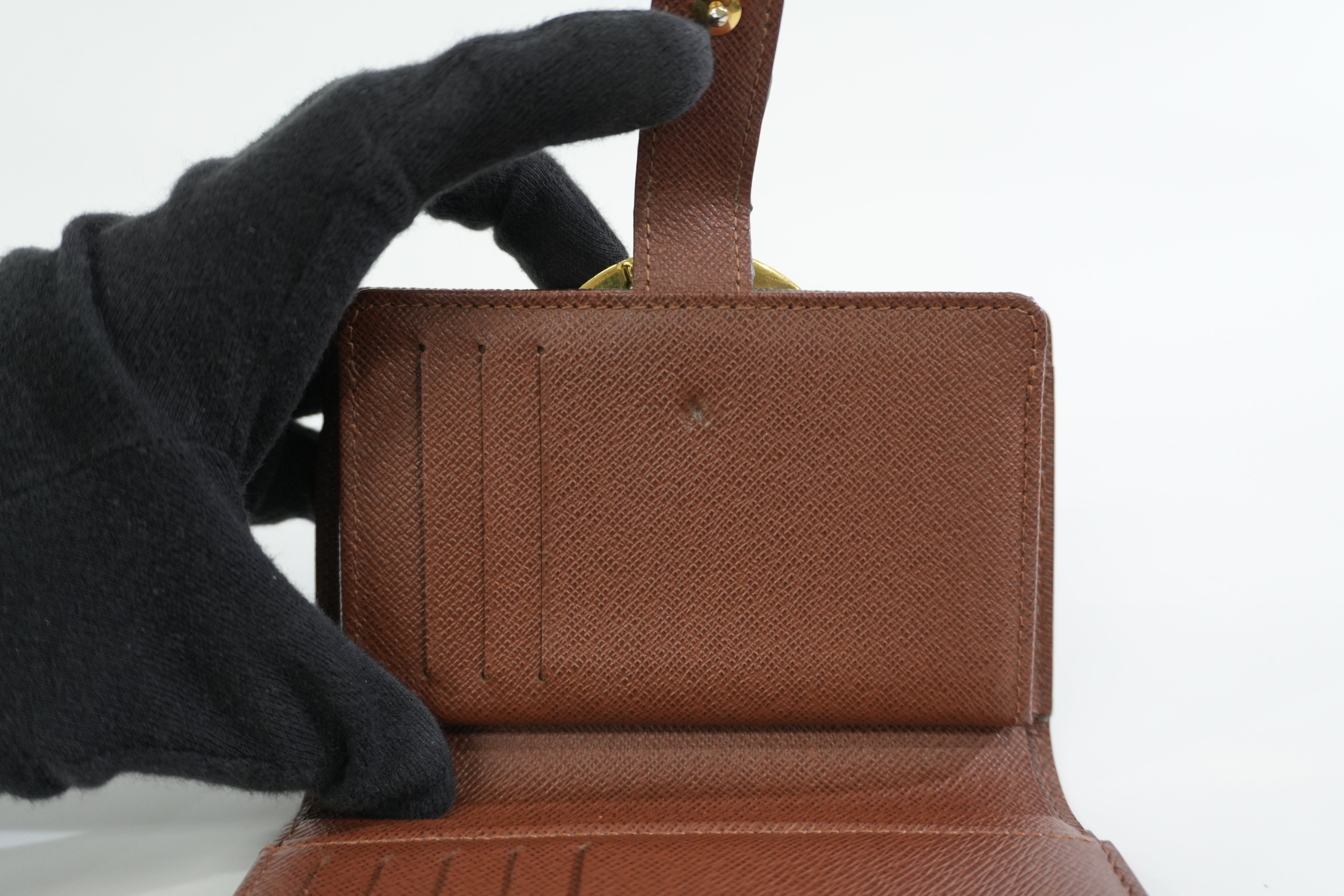 Pre-owned Louis Vuitton Monogram Kisslock Wallet