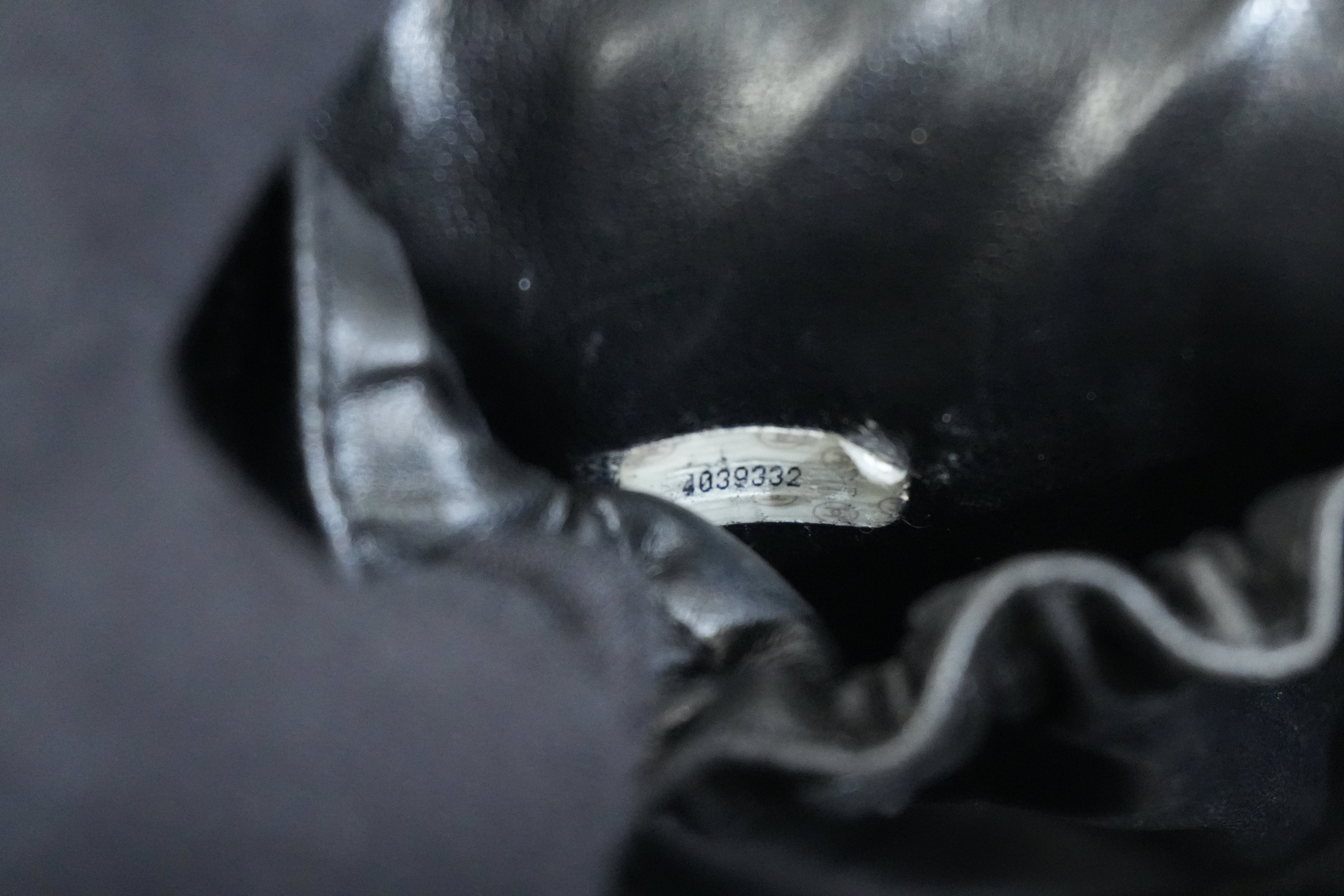 Pre-owned Chanel Lambskin Leather Vanity Case Black