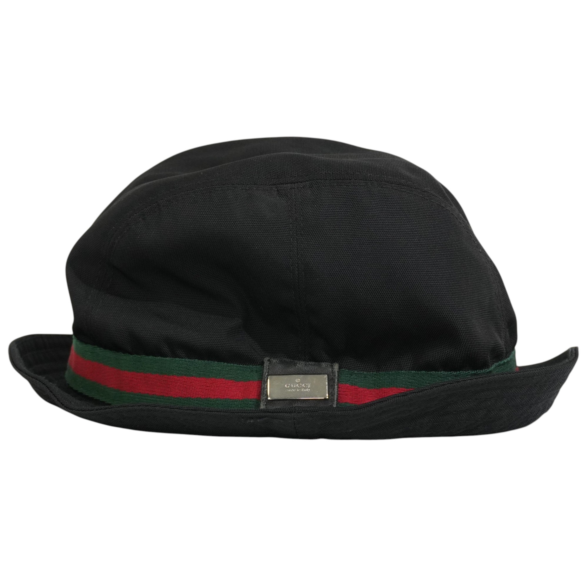 Pre-owned Gucci Bucket Hat Black
