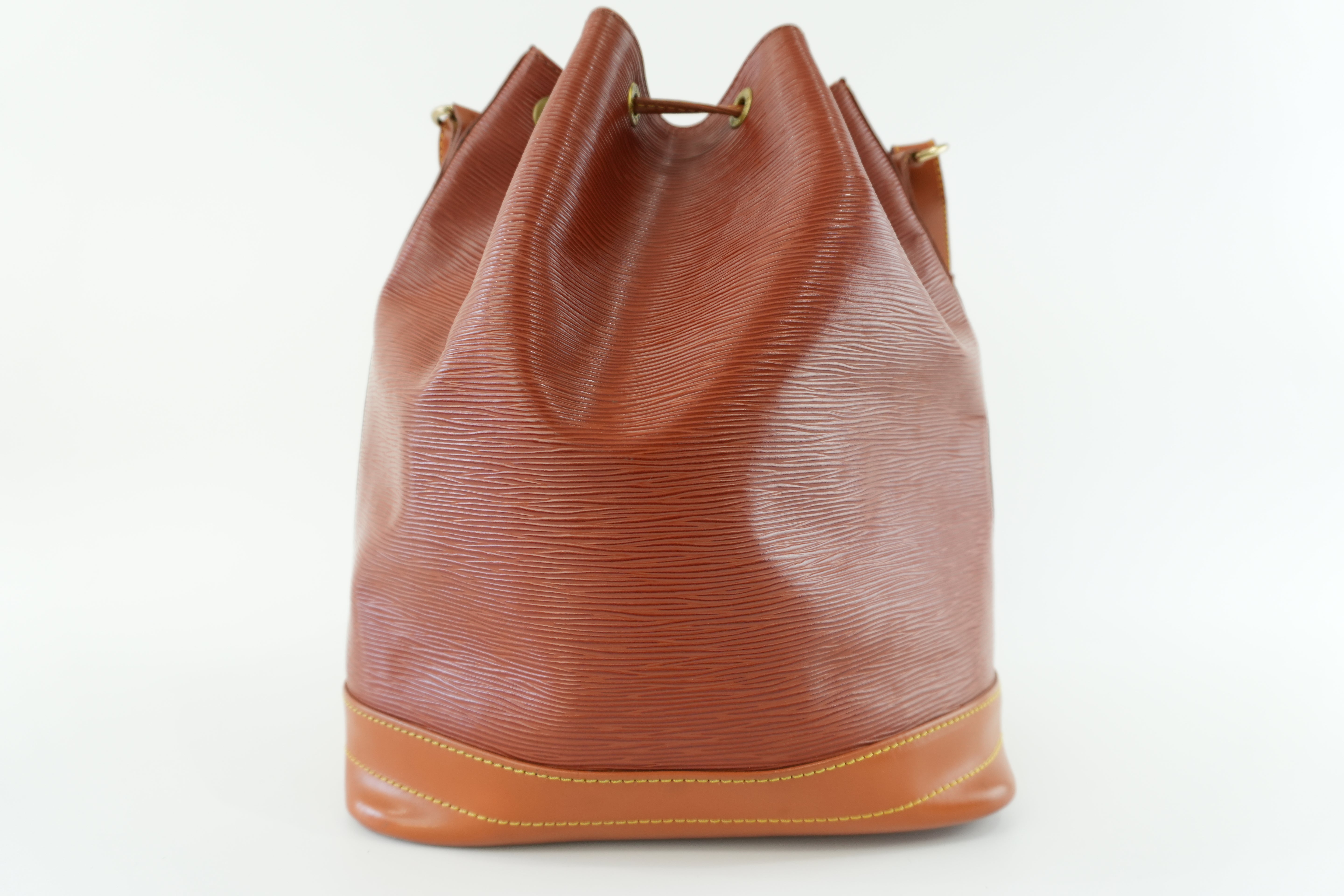 Louis Vuitton Noe GM Epi Shoulder Bag Kenya Brown Used