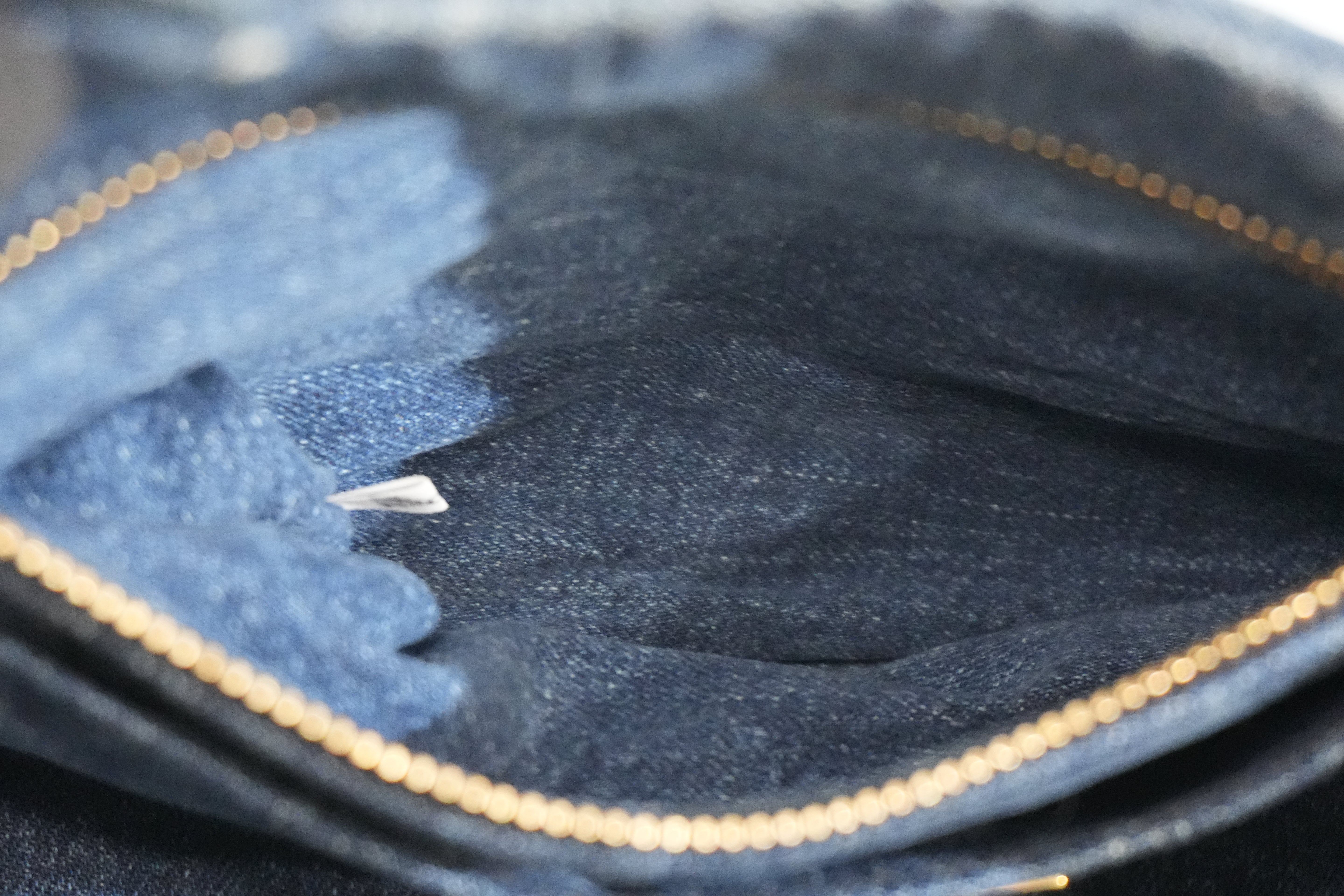 Pre-owned Prada Canapa Two Way Shoulder Bag/ Denim