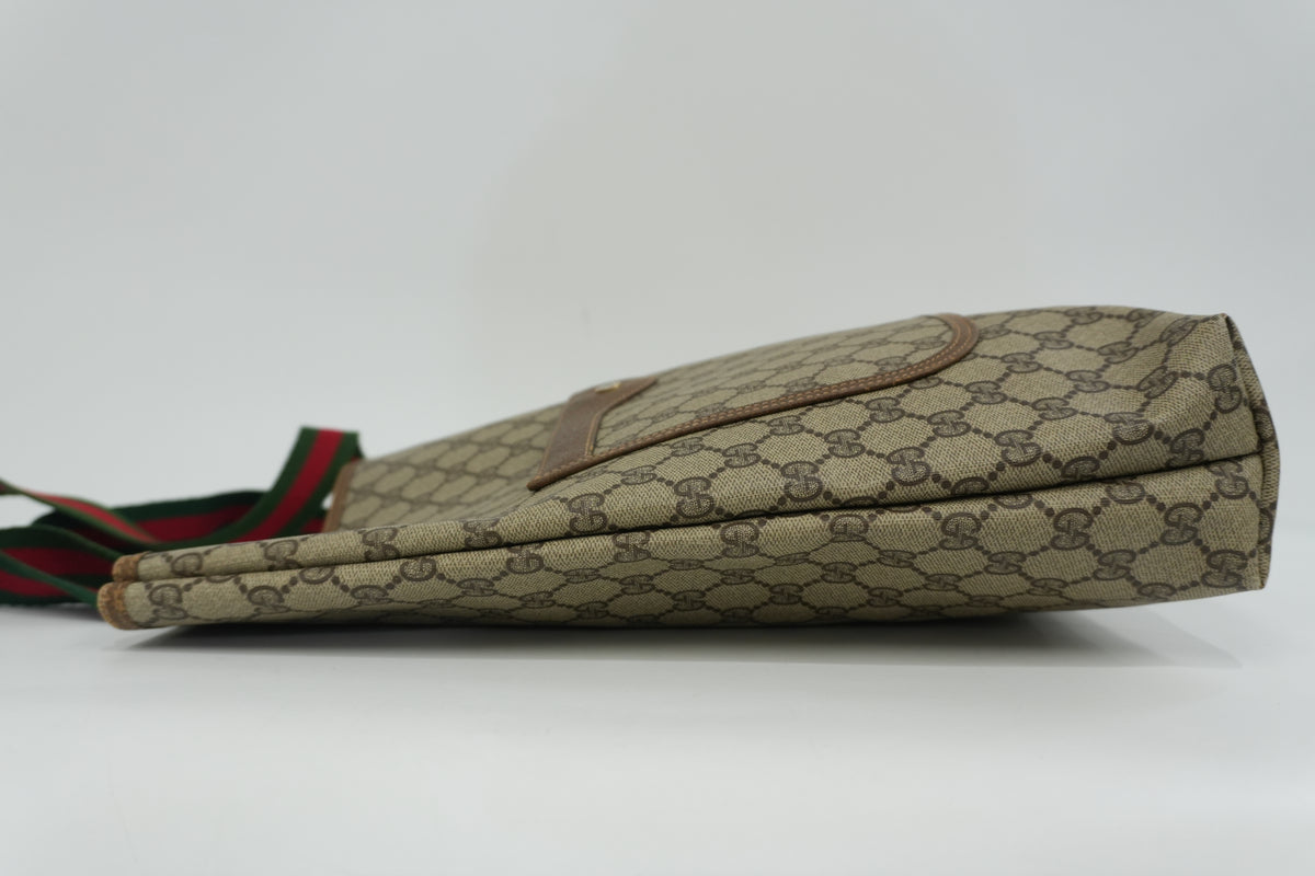 Pre-Owned Gucci Supreme Ophidia Vertical Tote Bag