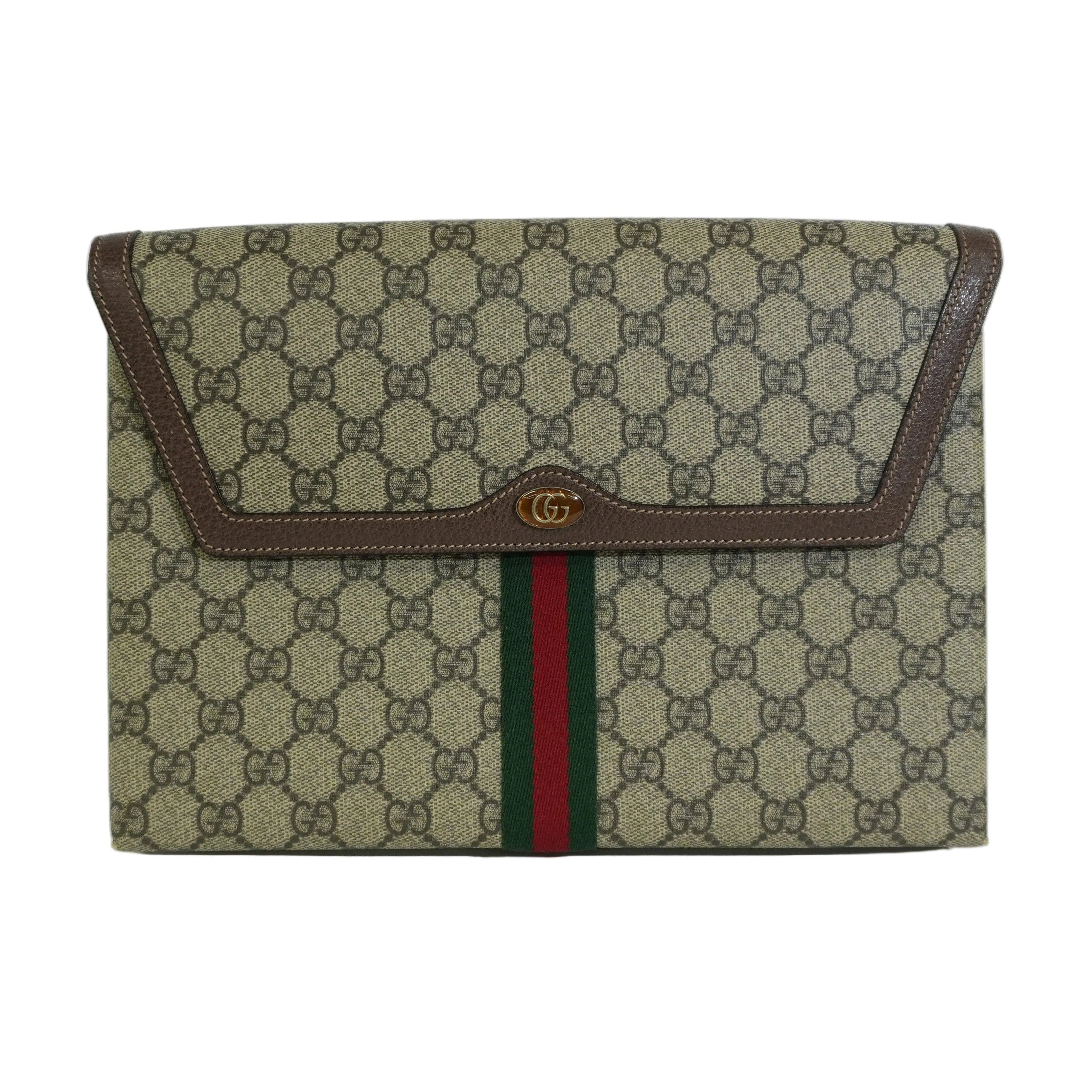 Pre-owned Gucci Ophidia Clutch Bag
