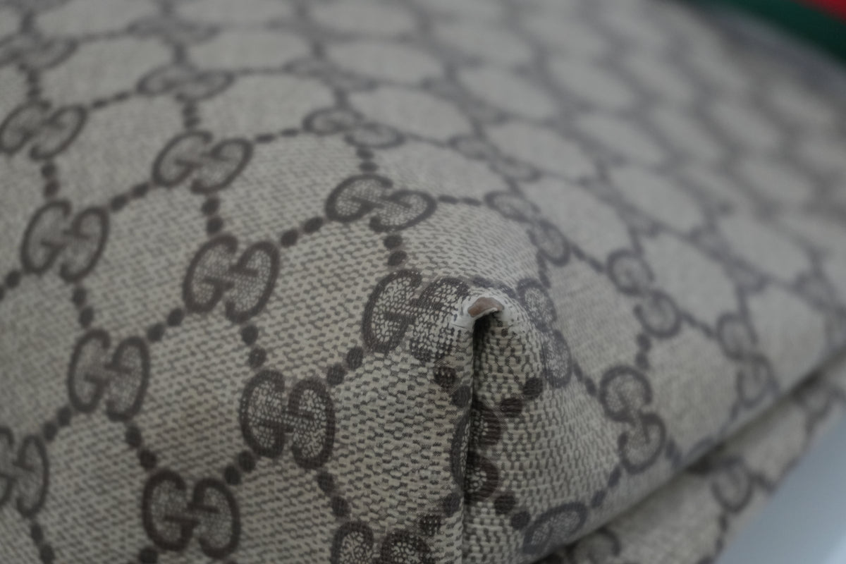 Pre-Owned Gucci Supreme Ophidia Vertical Tote Bag