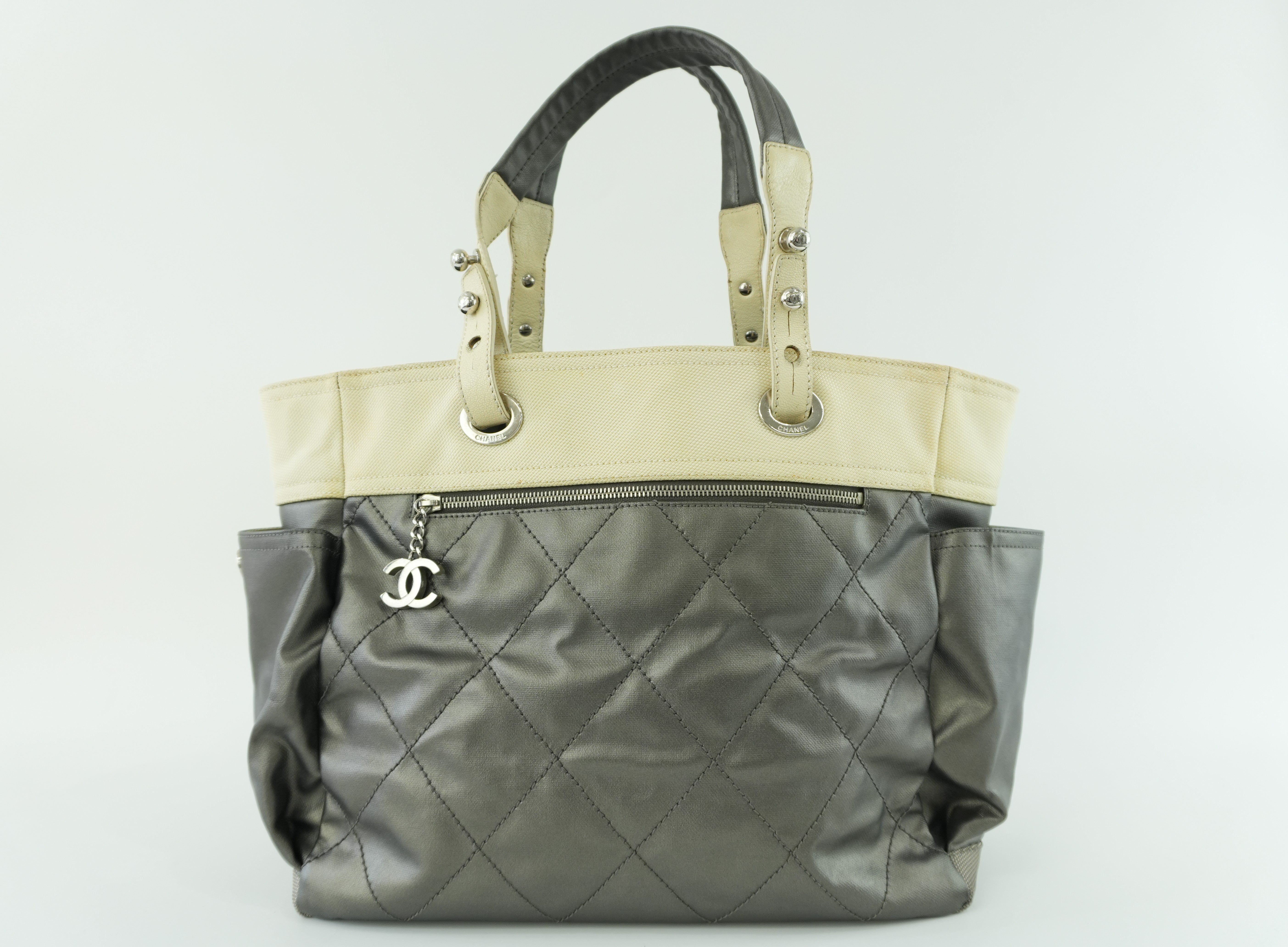 Chanel Paris Biarritz Tote Bag Used