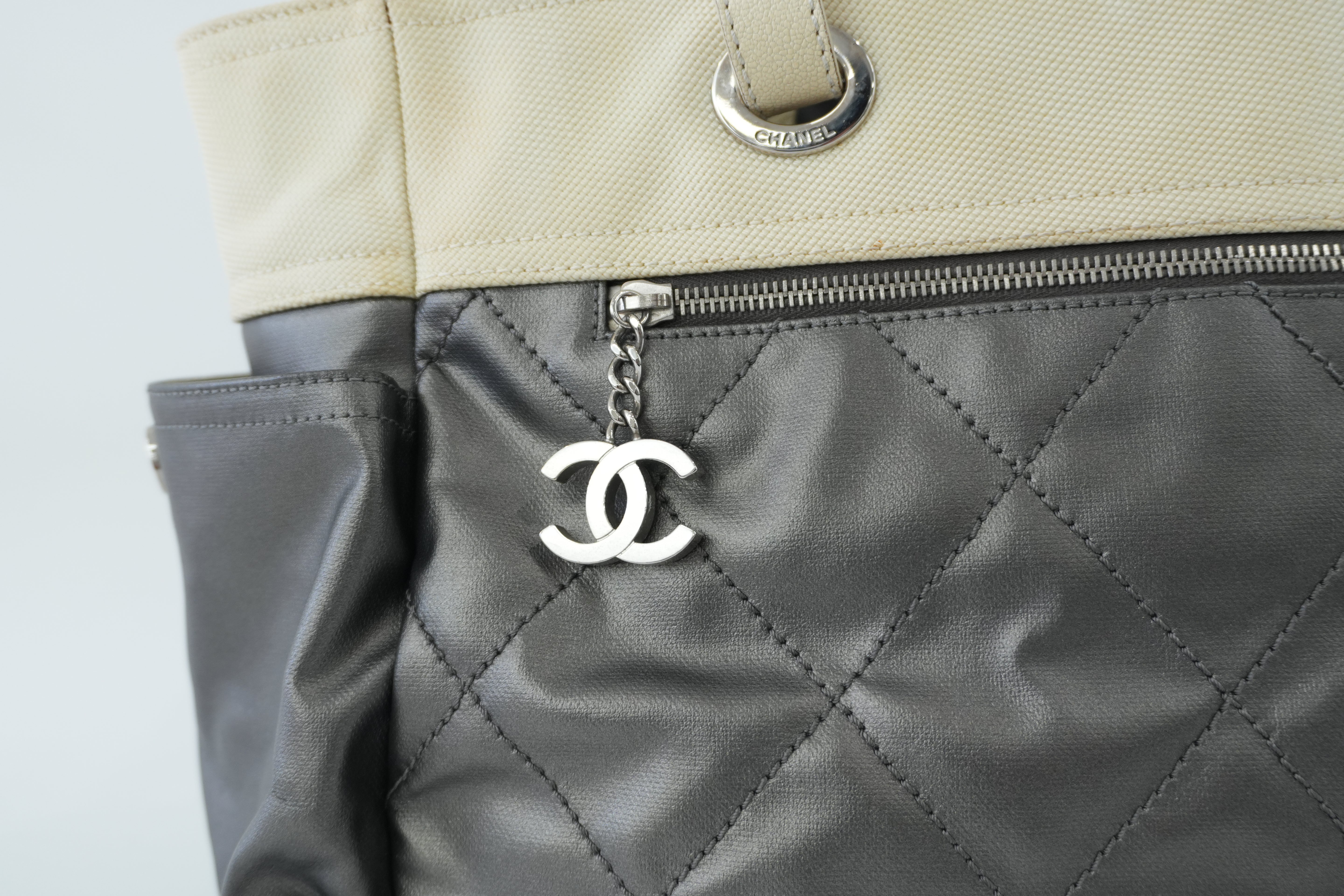 Chanel Paris Biarritz Tote Bag Used