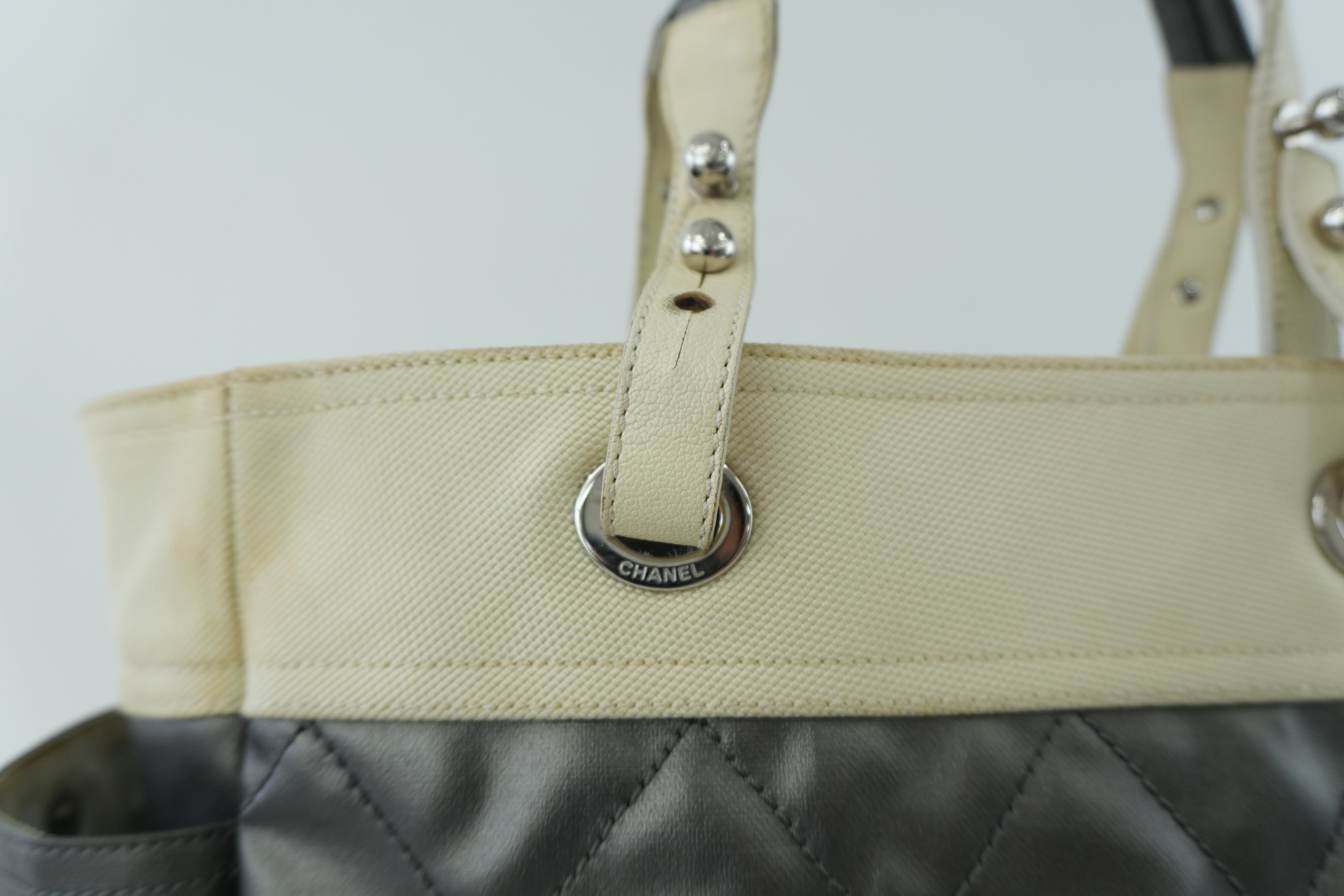 Chanel Paris Biarritz Tote Bag Used