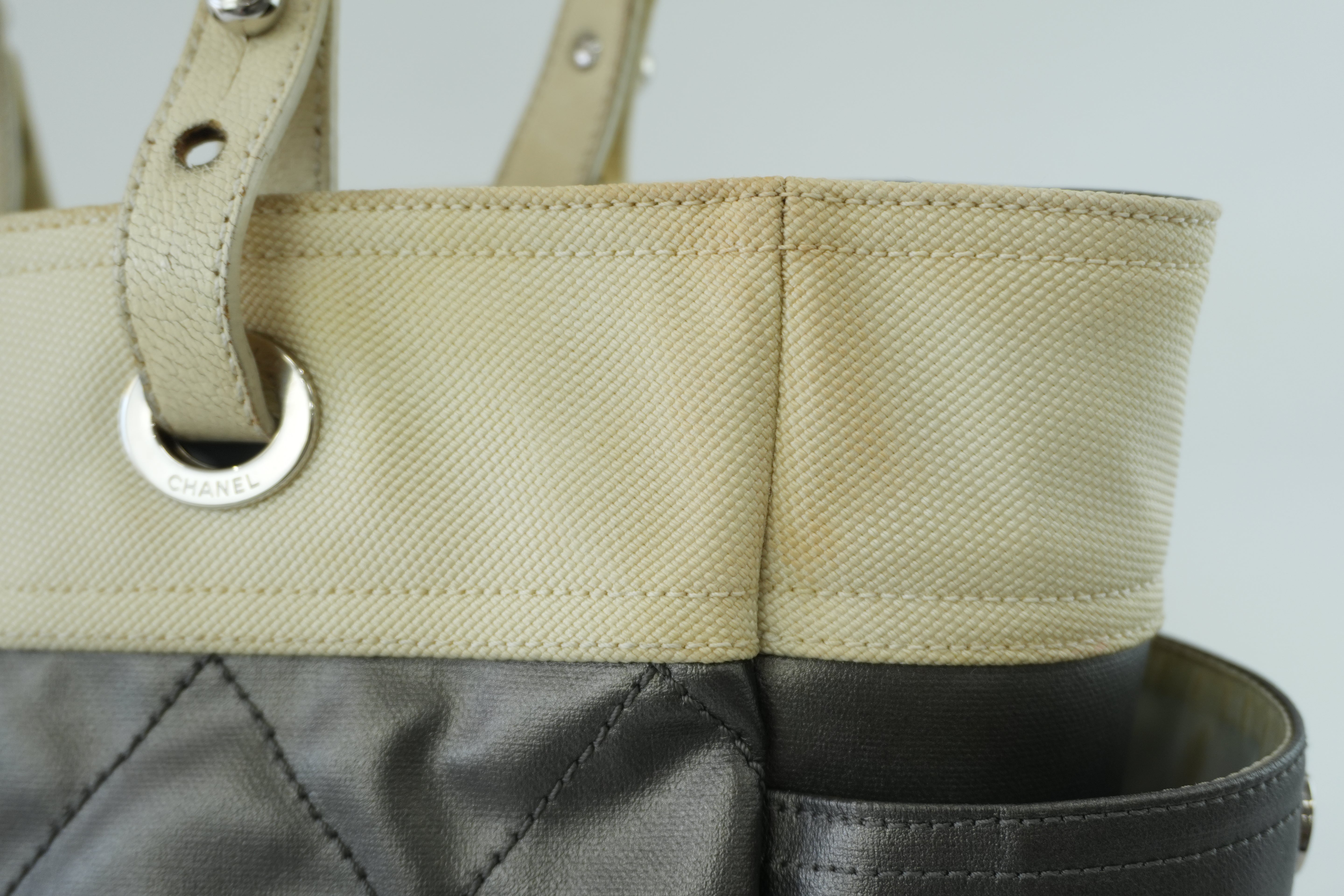 Chanel Paris Biarritz Tote Bag Used