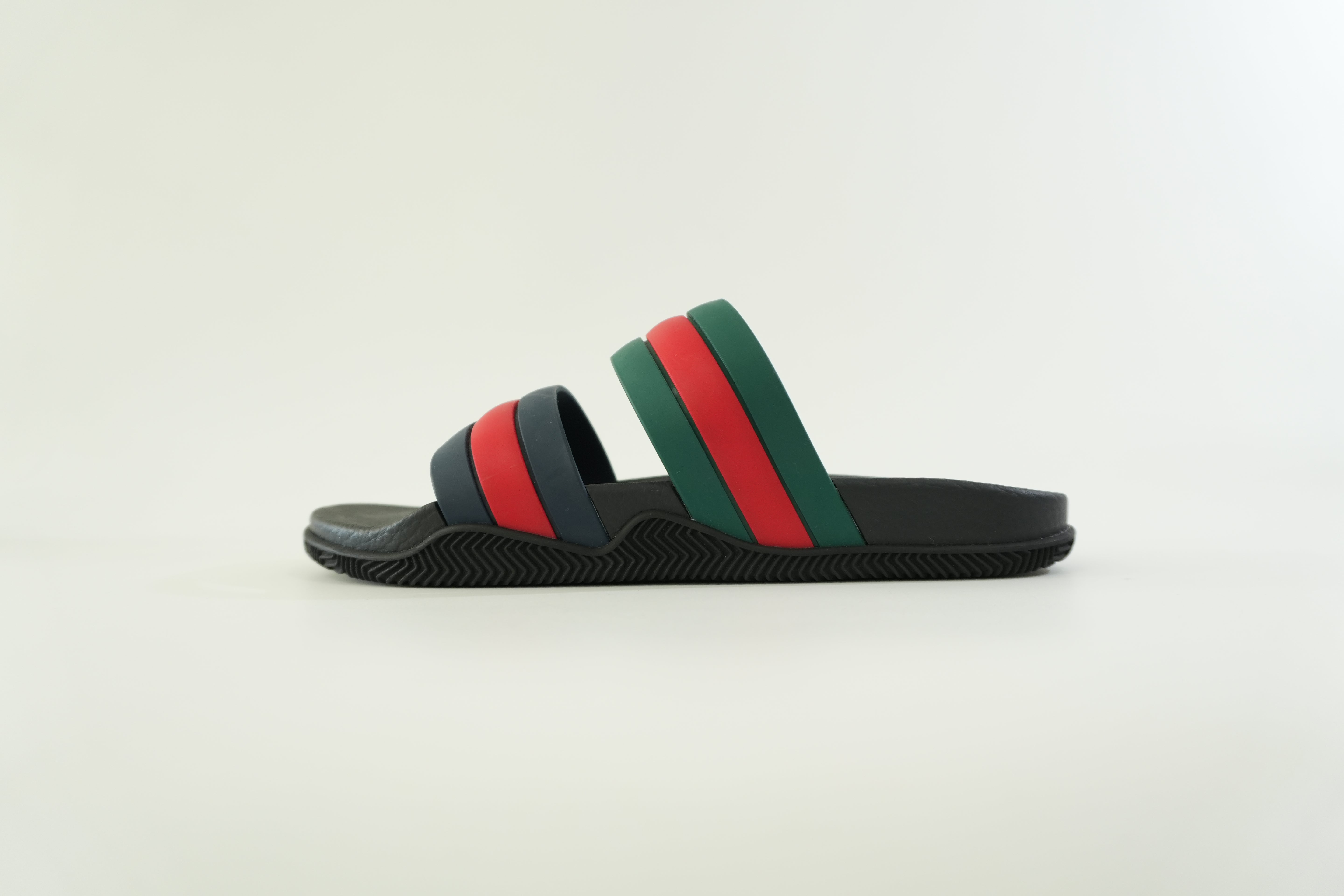 Pre-owned Gucci Sandals Size 9 Black