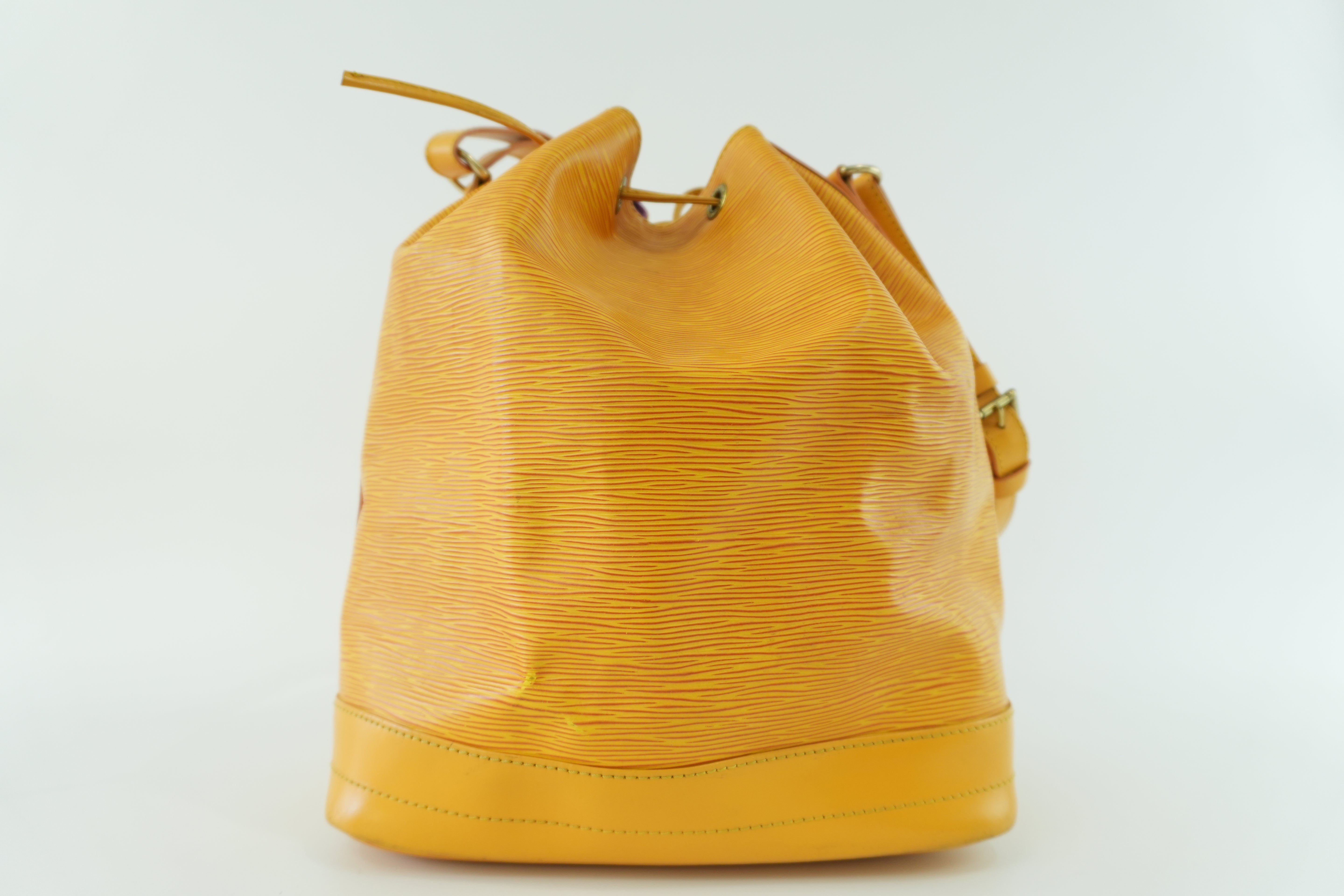 Louis Vuitton Noe GM Shoulder Bag Yellow Used