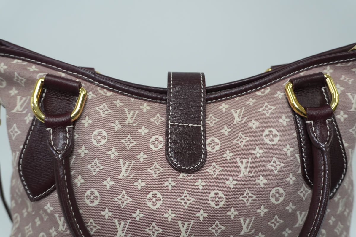 Pre-Owned Louis Vuitton Idylle Elegie Two-Way Shoulder Bag Maroon