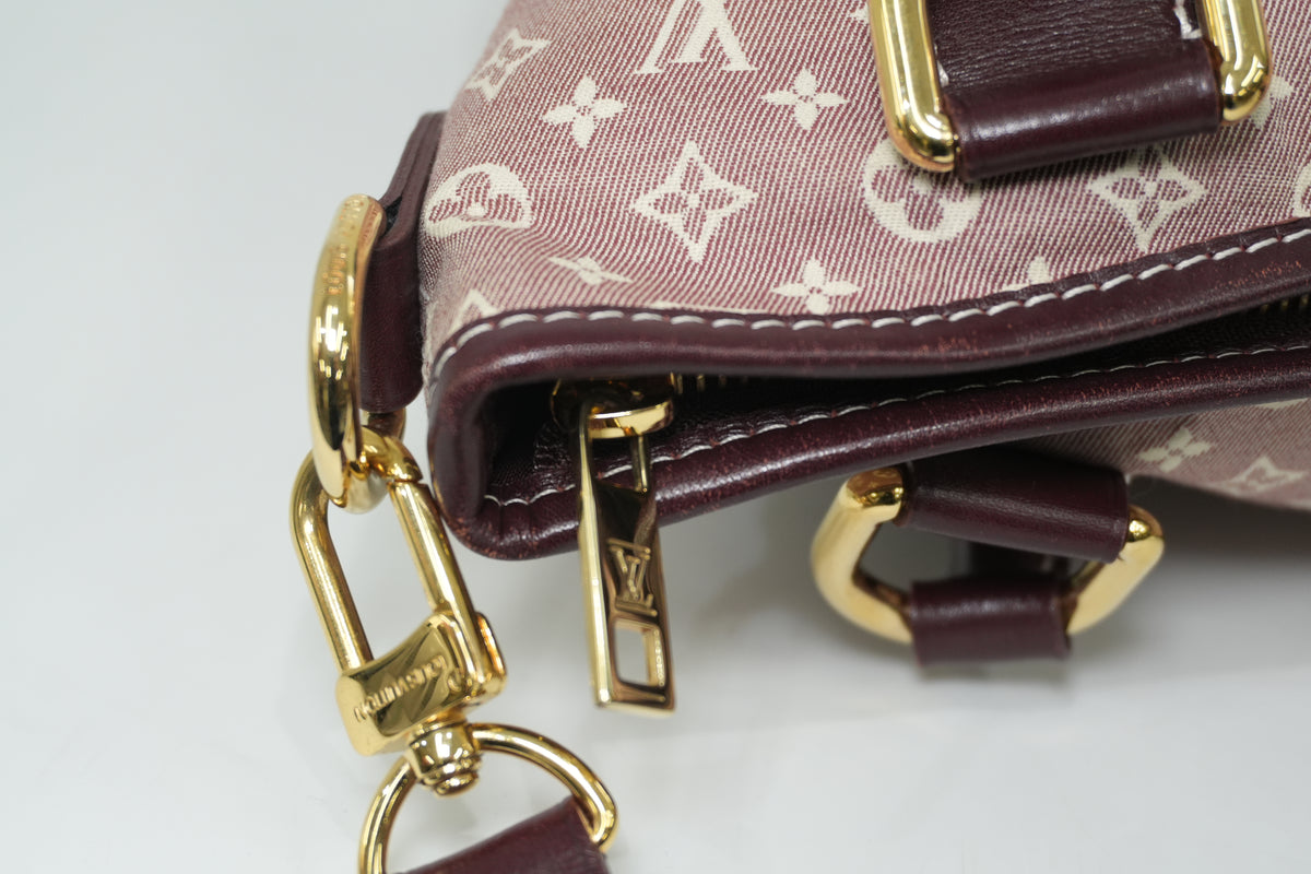 Pre-Owned Louis Vuitton Idylle Elegie Two-Way Shoulder Bag Maroon