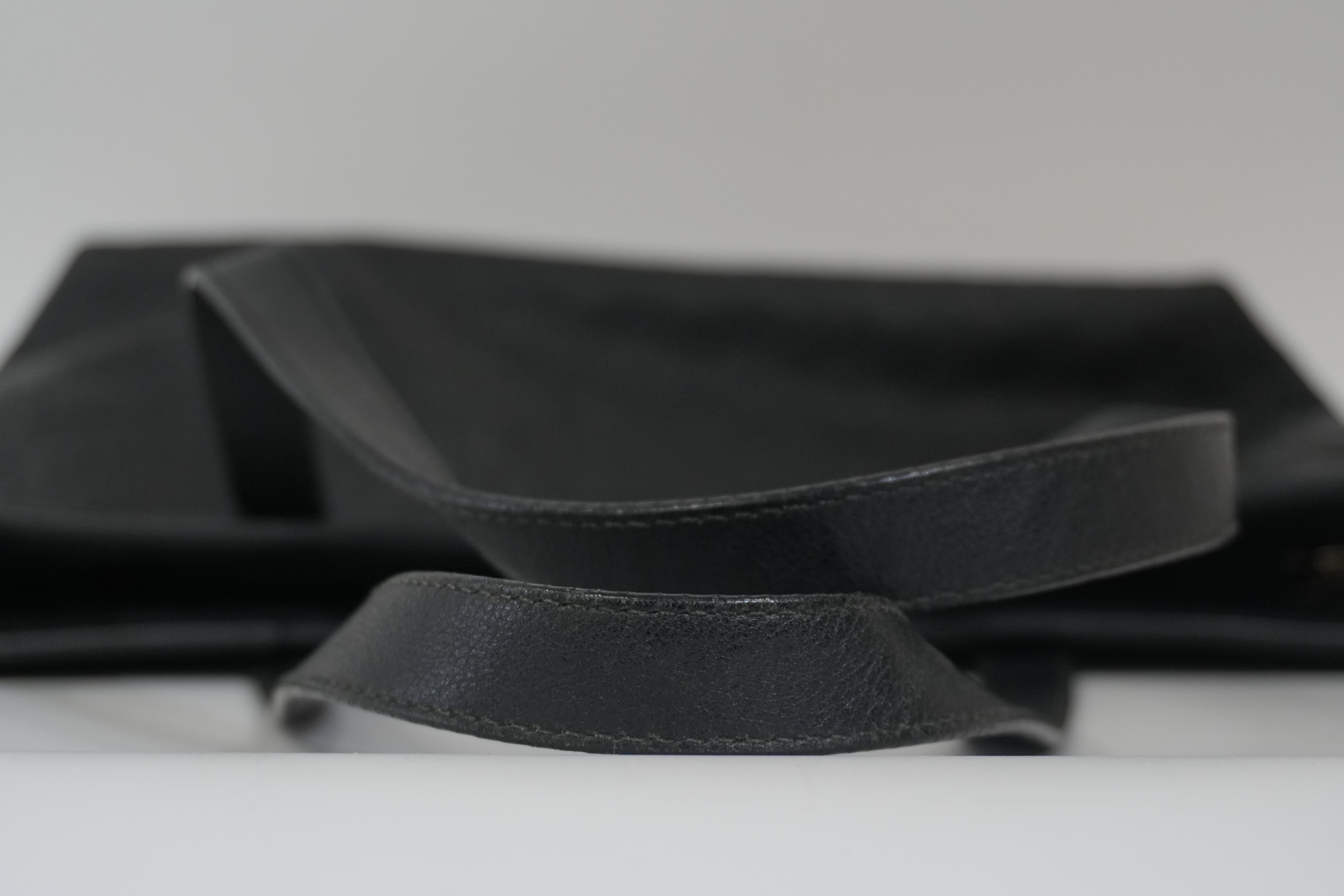 Pre-owned Gucci Guccisima Tote Bag Black