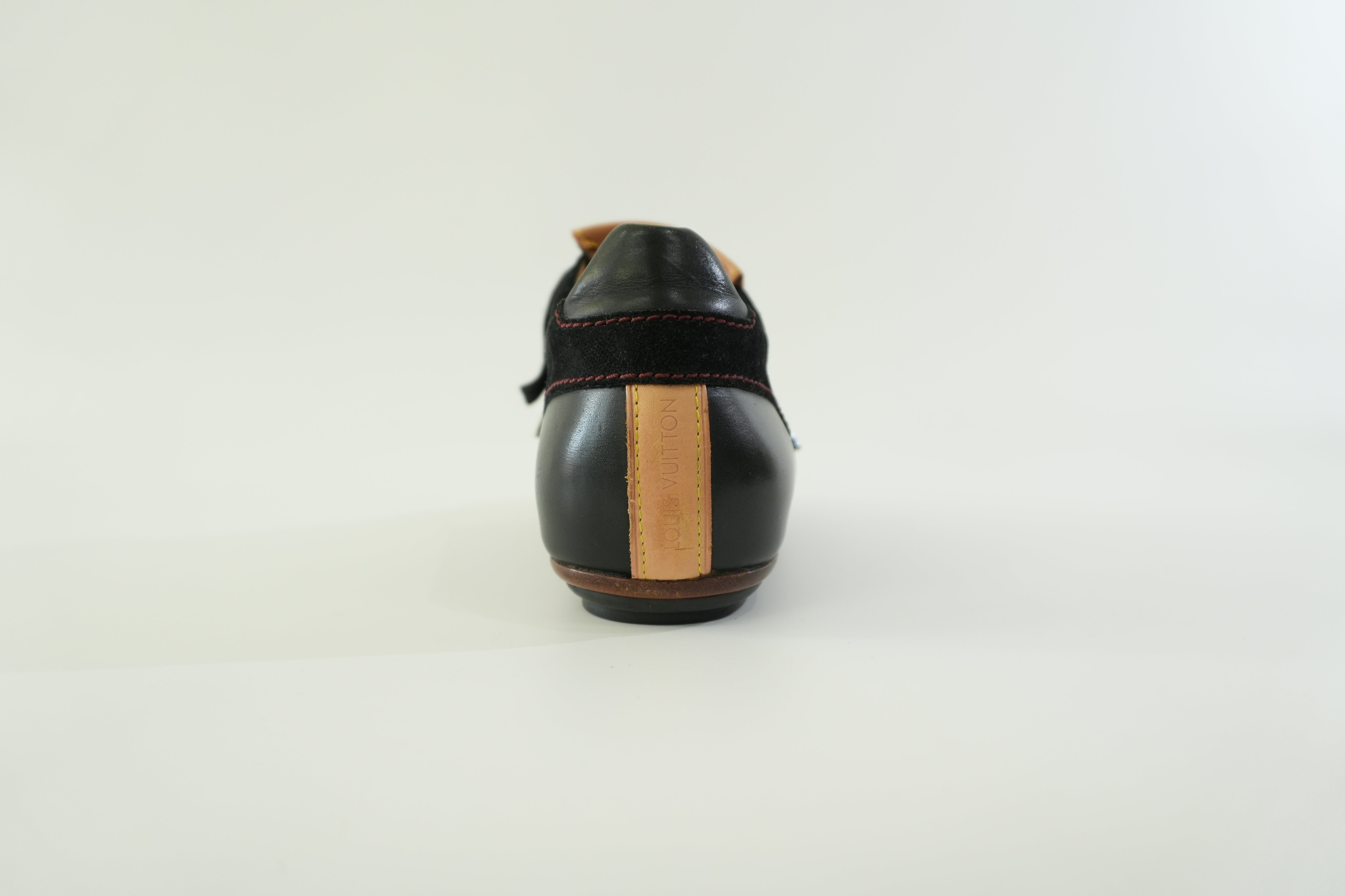 Pre-owned Louis Vuitton Leather Shoes Size 7 Black