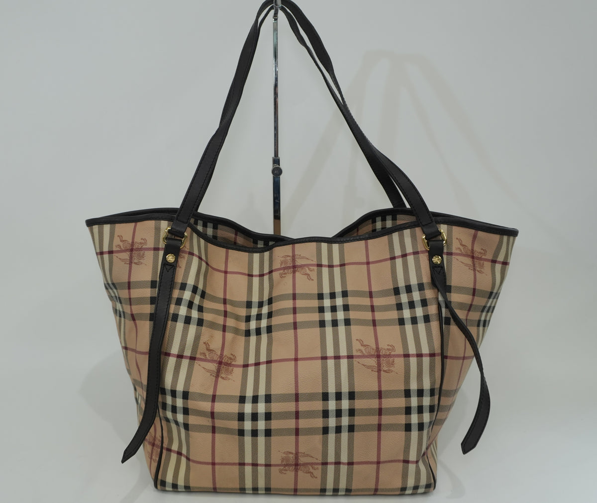 Pre-Owned Haymarket Check Canterbury Tote Bag