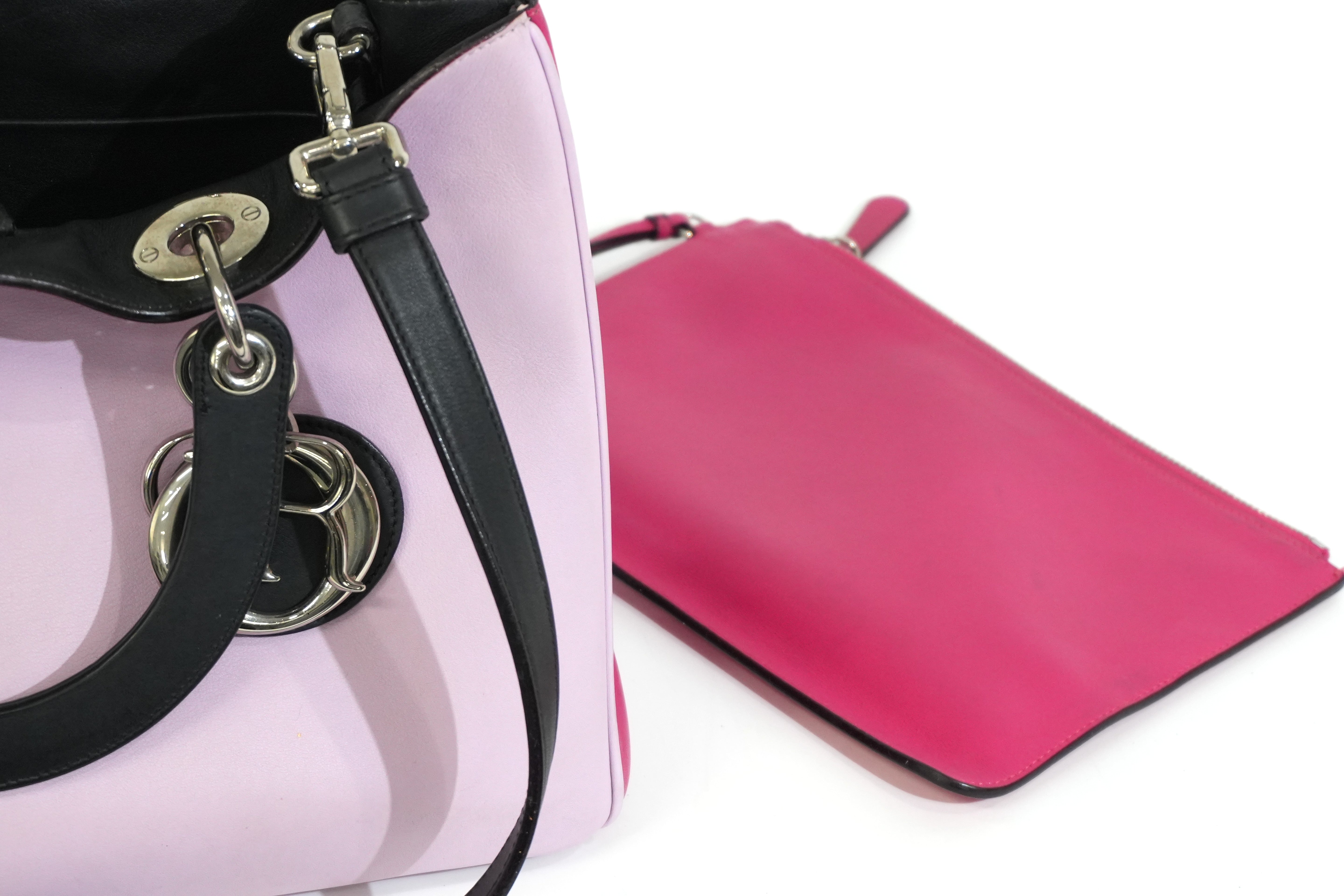 Pre-owned Dior Diorissimo Tote Bag Purple