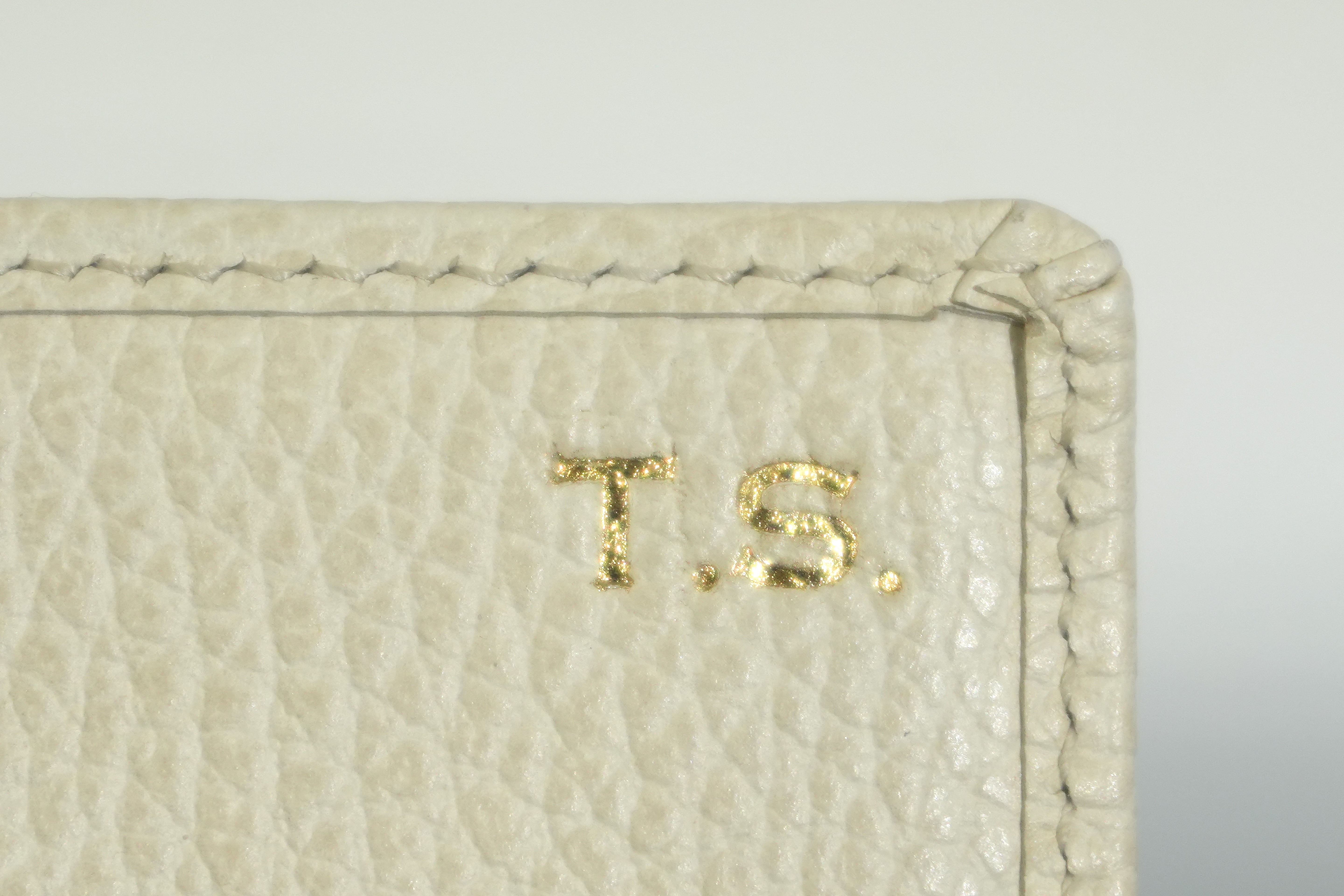 Pre-owned Gucci Marmont Wallet on Chain White