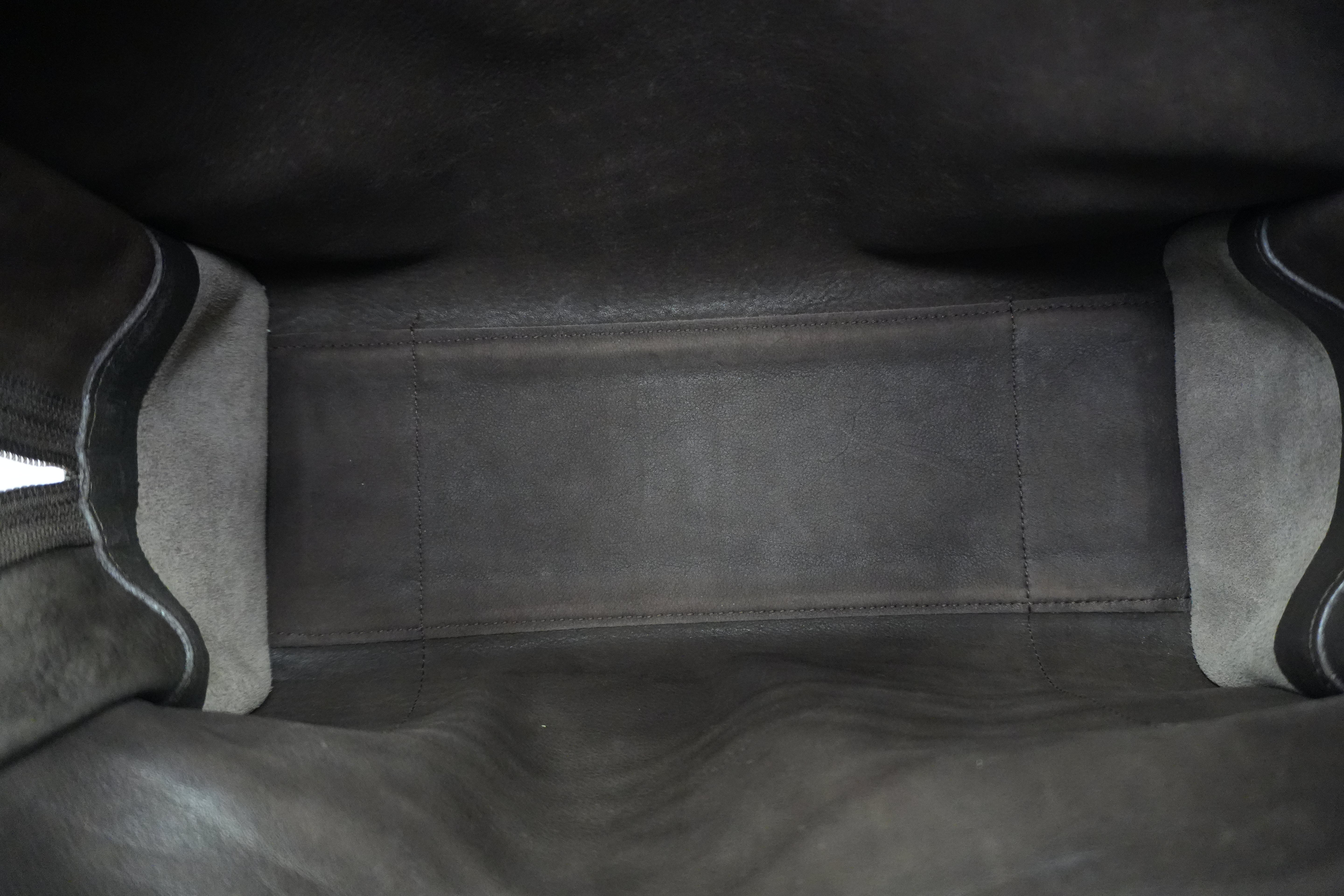 Pre-owned Loewe Suede Leather Anagram Amazona Handbag Brown