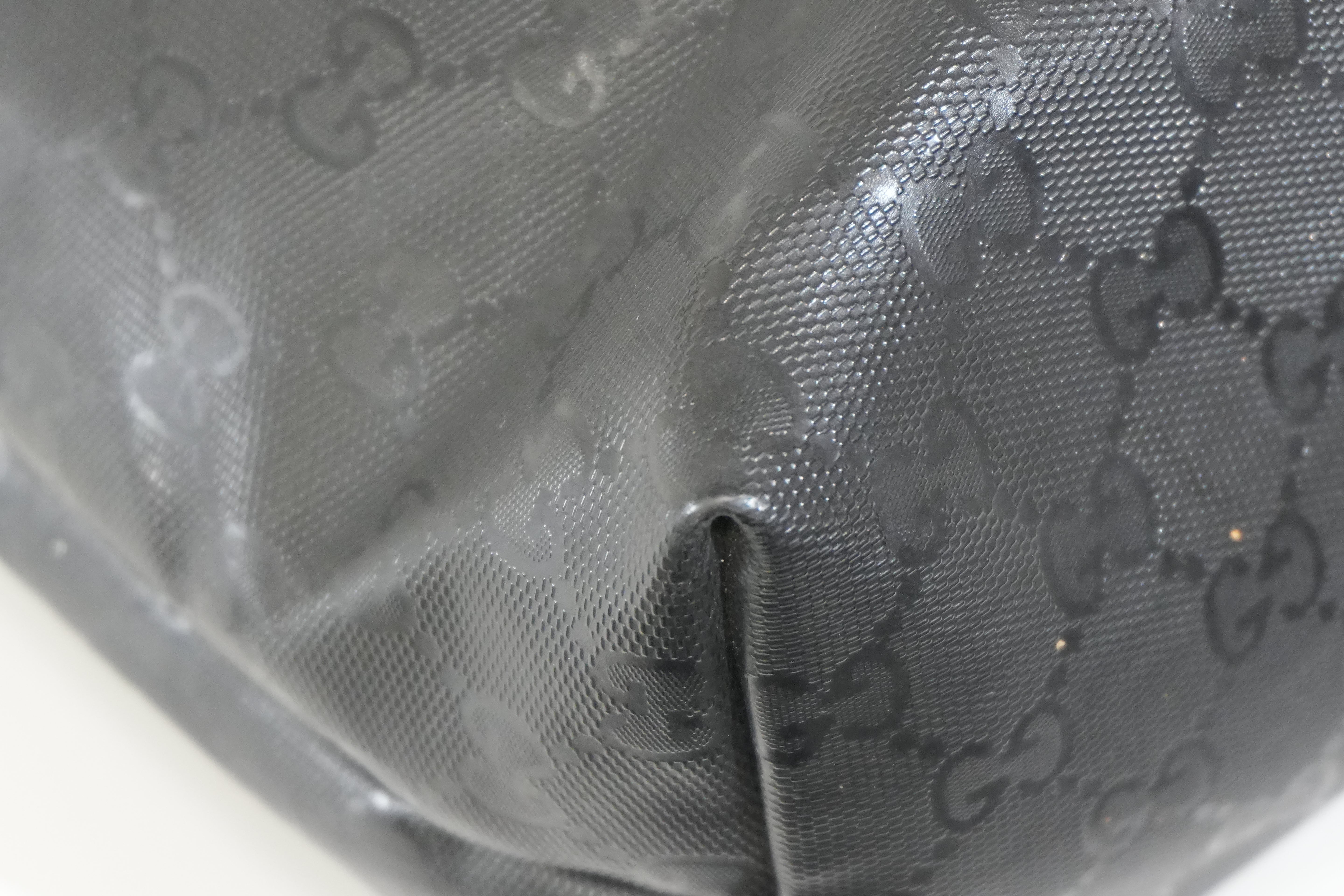 Pre-owned Gucci Guccisima Tote Bag Black