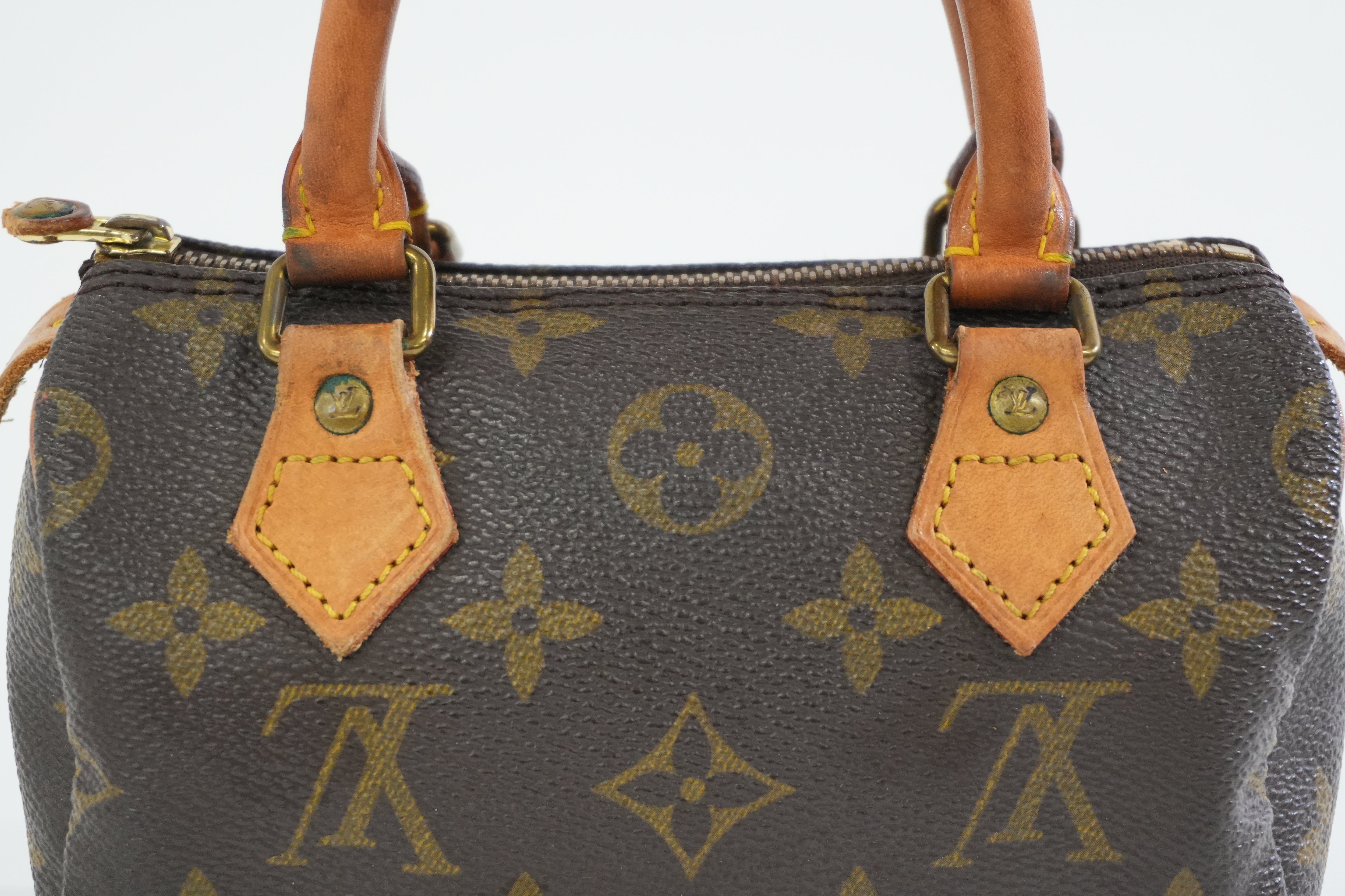 Pre-owned Louis Vuitton Monogram Mini Speedy