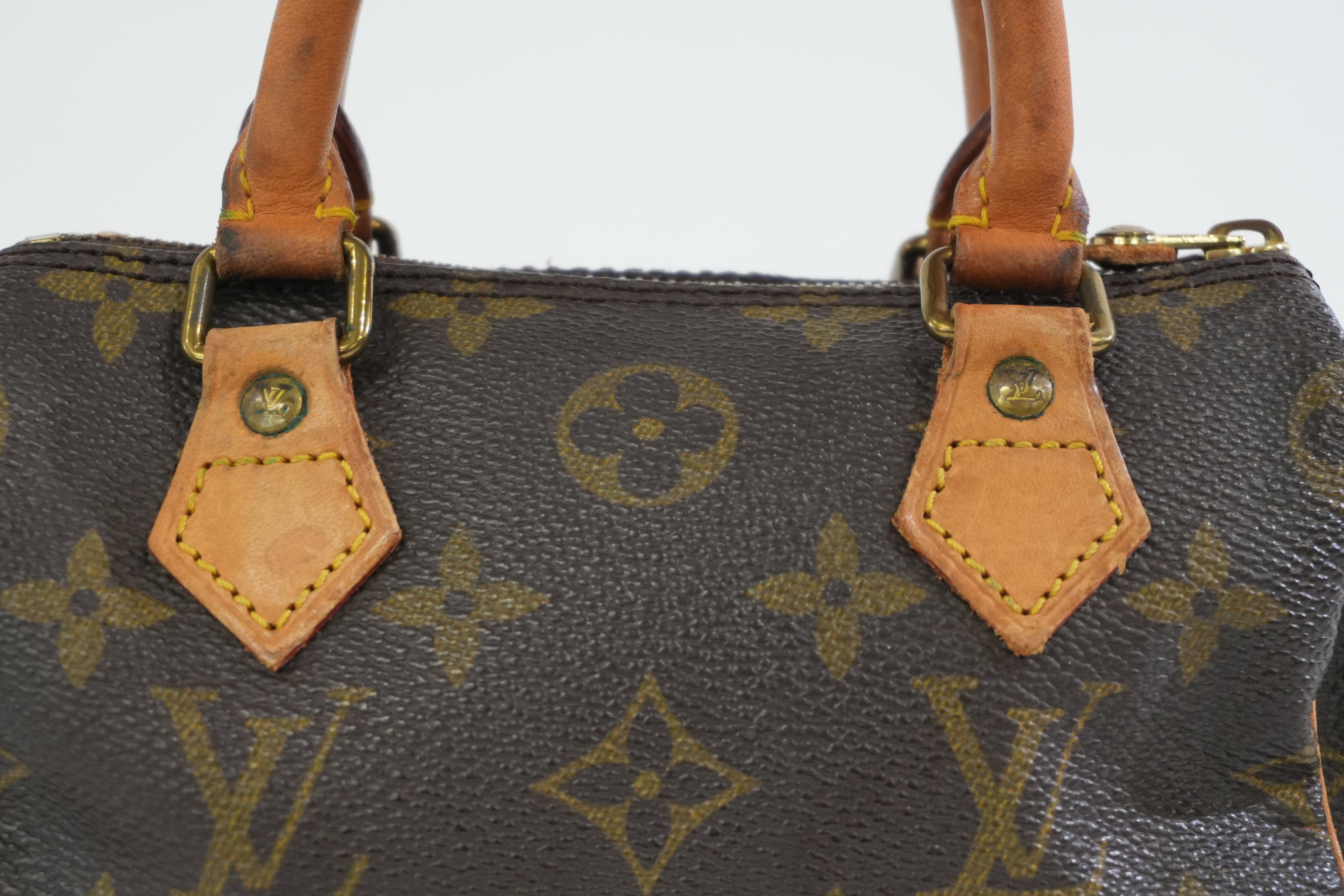 Pre-owned Louis Vuitton Monogram Mini Speedy