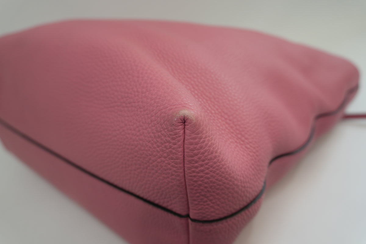 Pre-Owned Prada Daino Tote Bag Pink