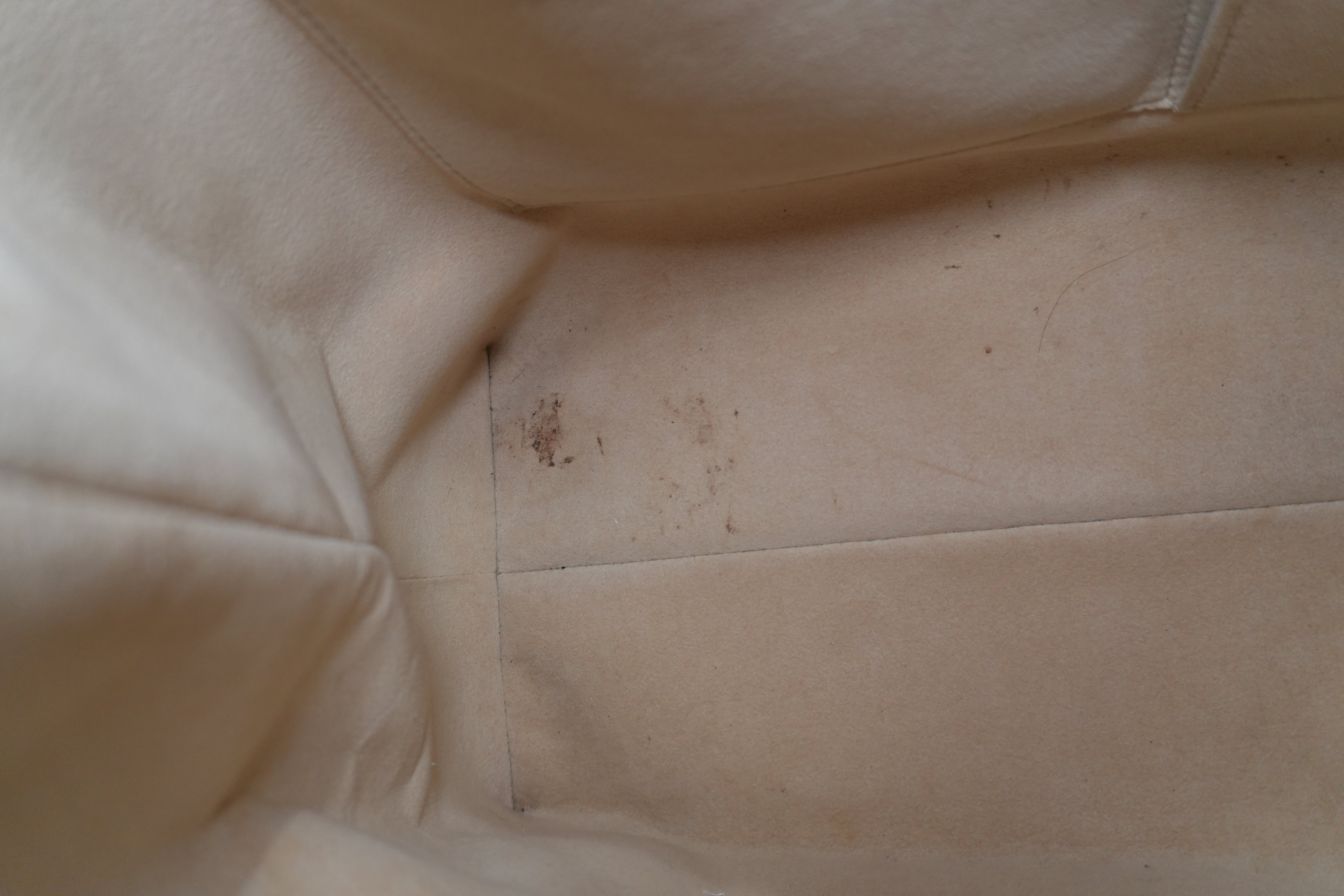 Louis Vuitton Damier Azur Hampstead MM Shoulder Tote Bag Used