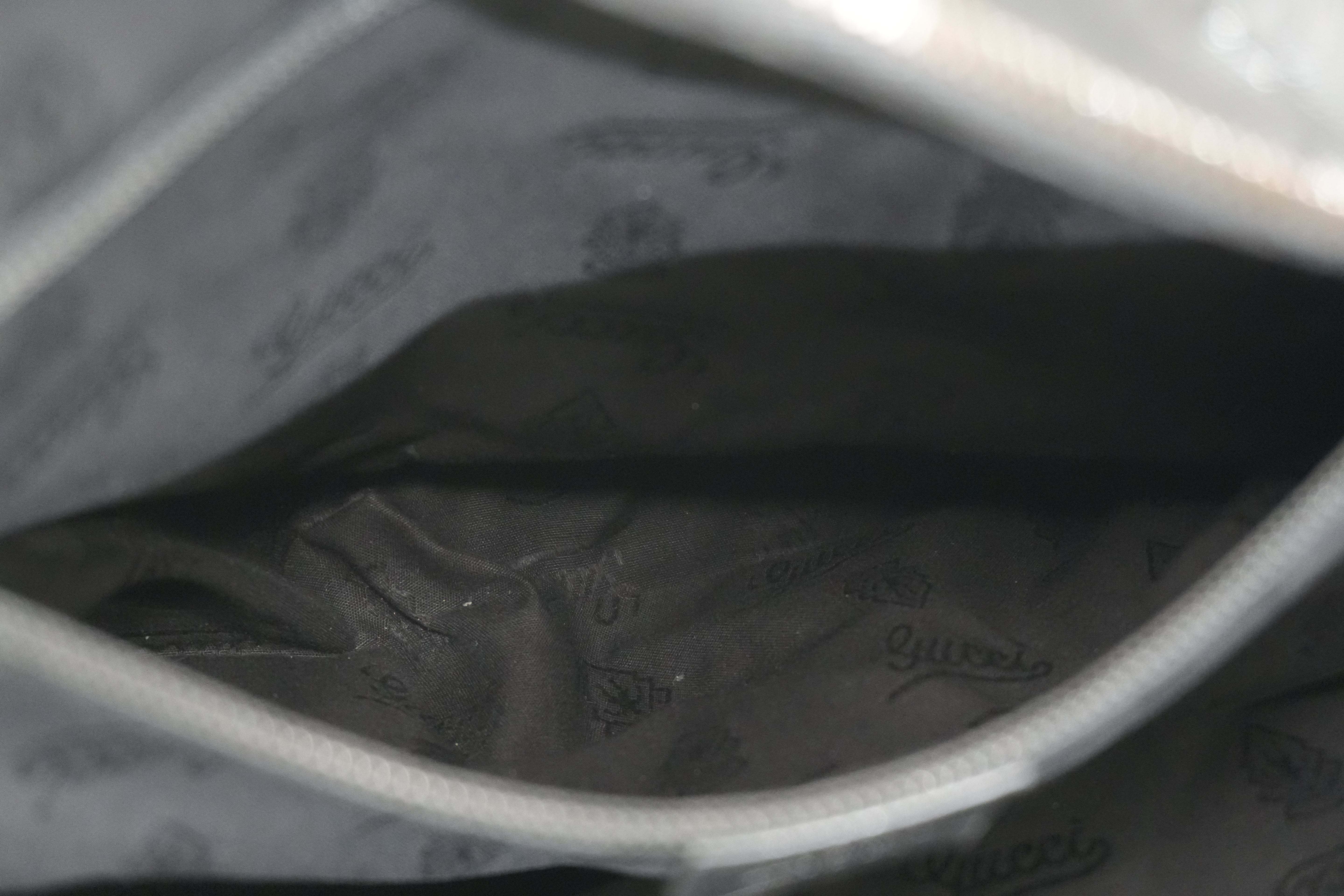 Pre-owned Gucci Guccisima Tote Bag Black