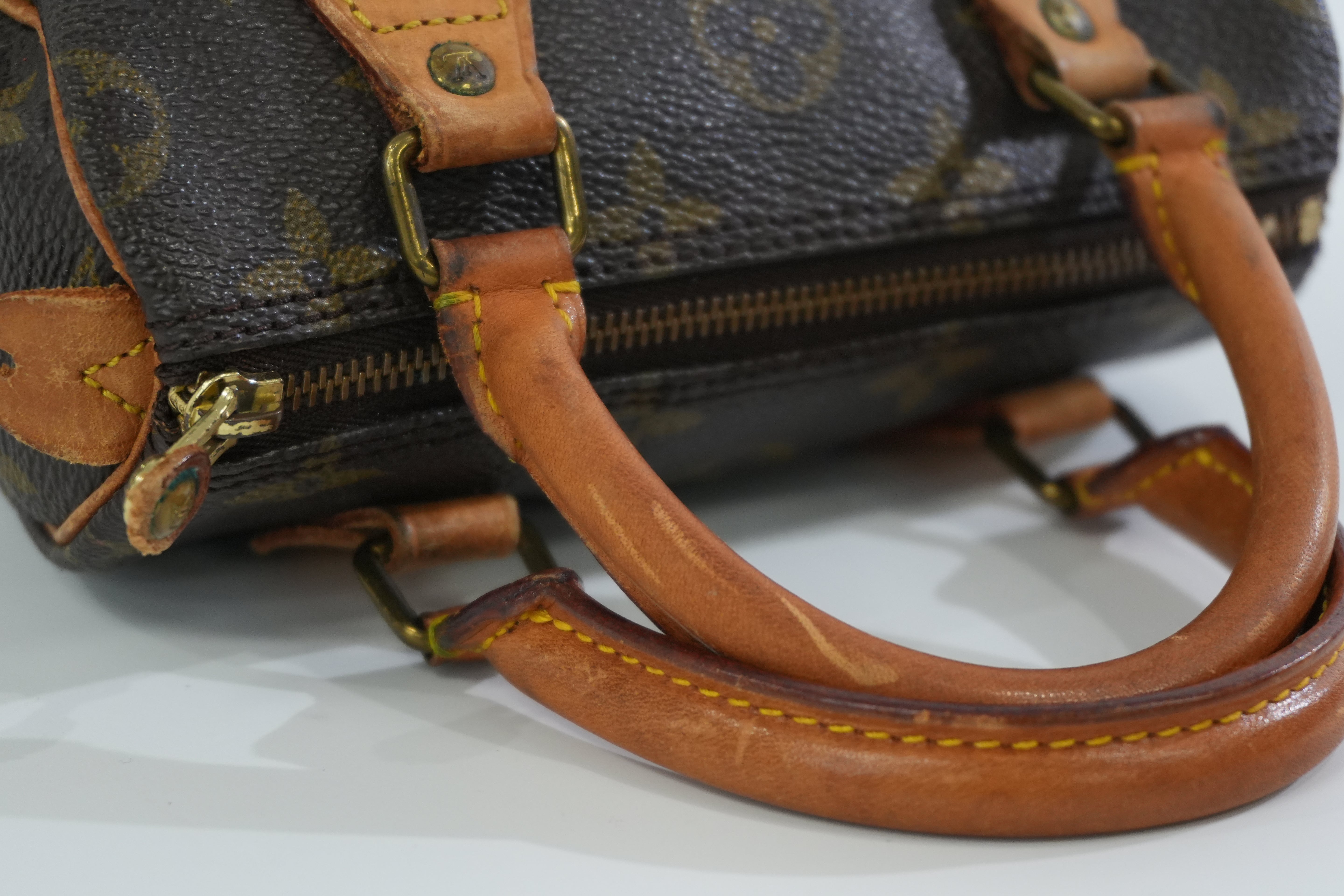 Pre-owned Louis Vuitton Monogram Mini Speedy