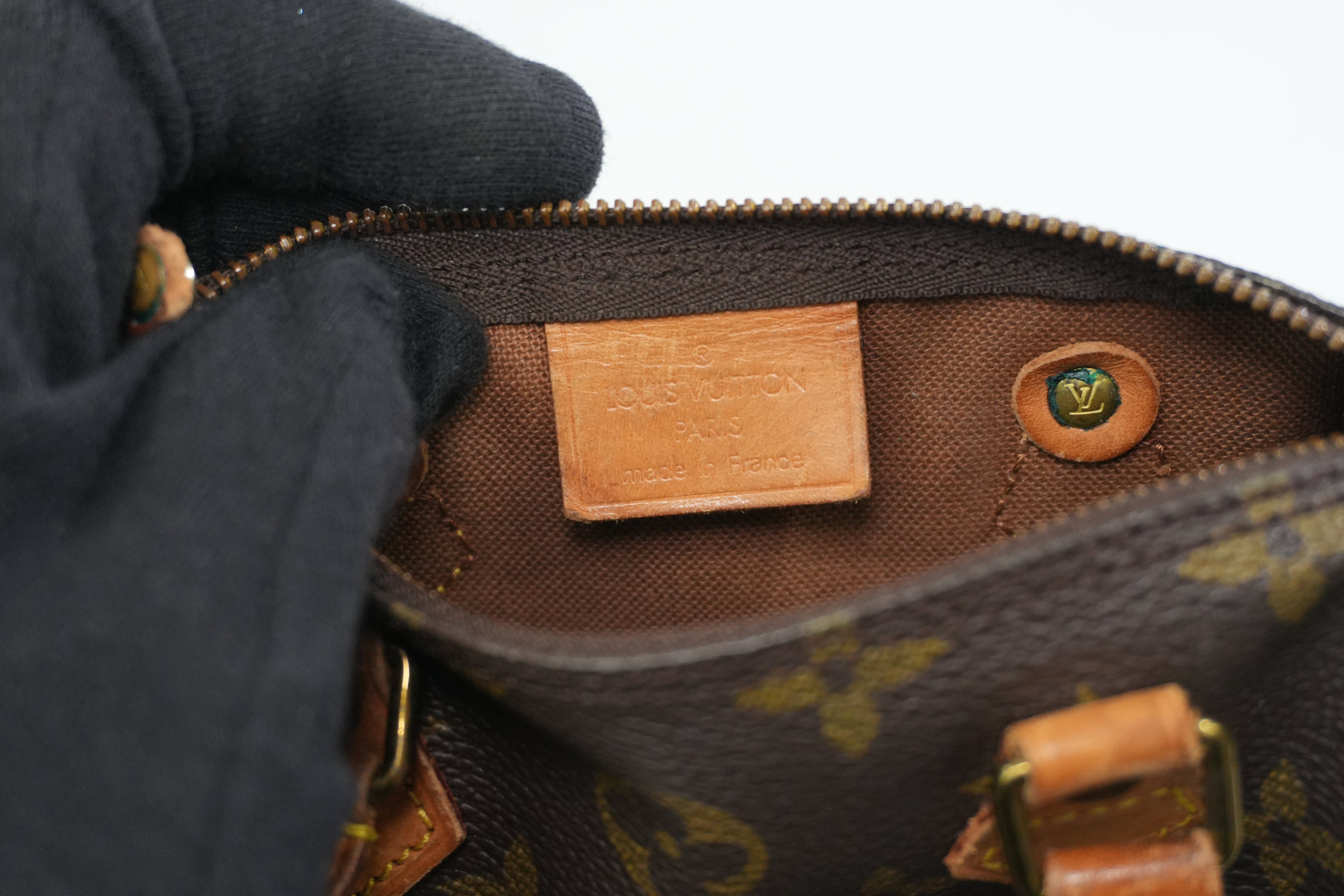 Pre-owned Louis Vuitton Monogram Mini Speedy