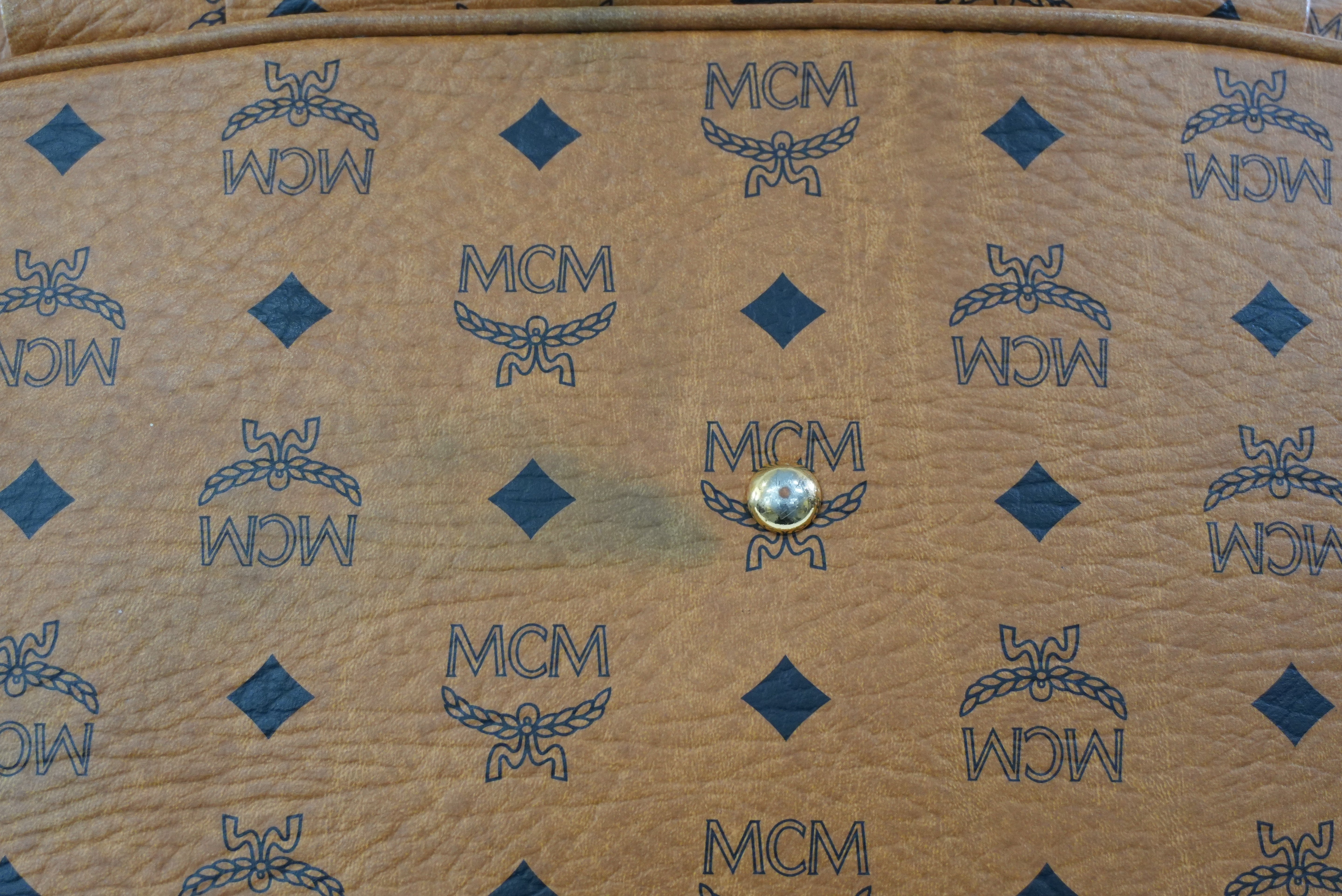 Pre-owned MCM Hobo Tote Bag Cognac