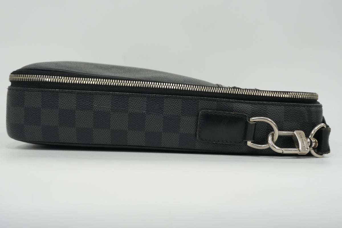 Pre-Owned Louis Vuitton Damier Graphite Steeve Briefcase