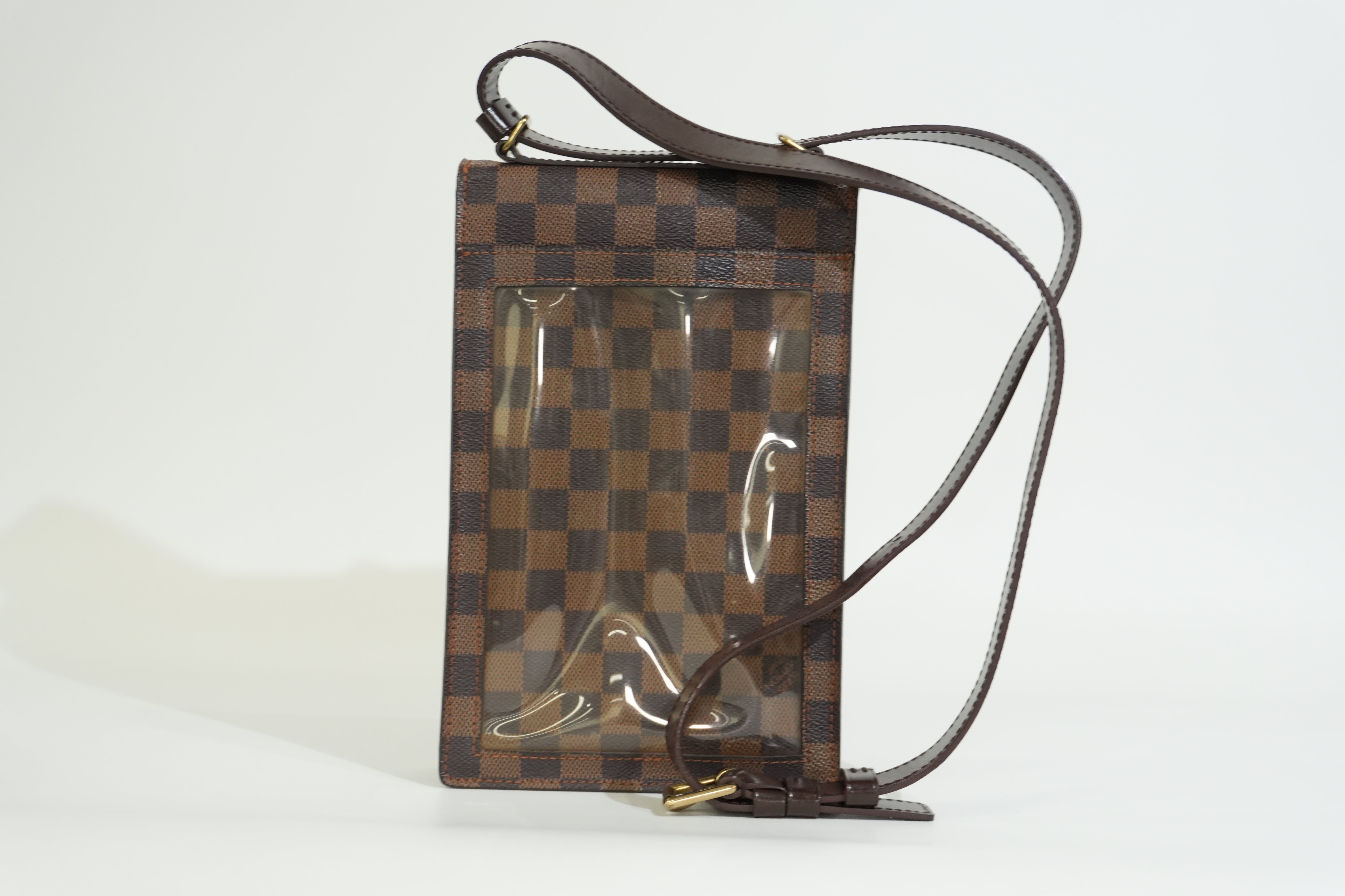 Pre-owned Louis Vuitton Damier Ebene Portobello Shoulder Bag
