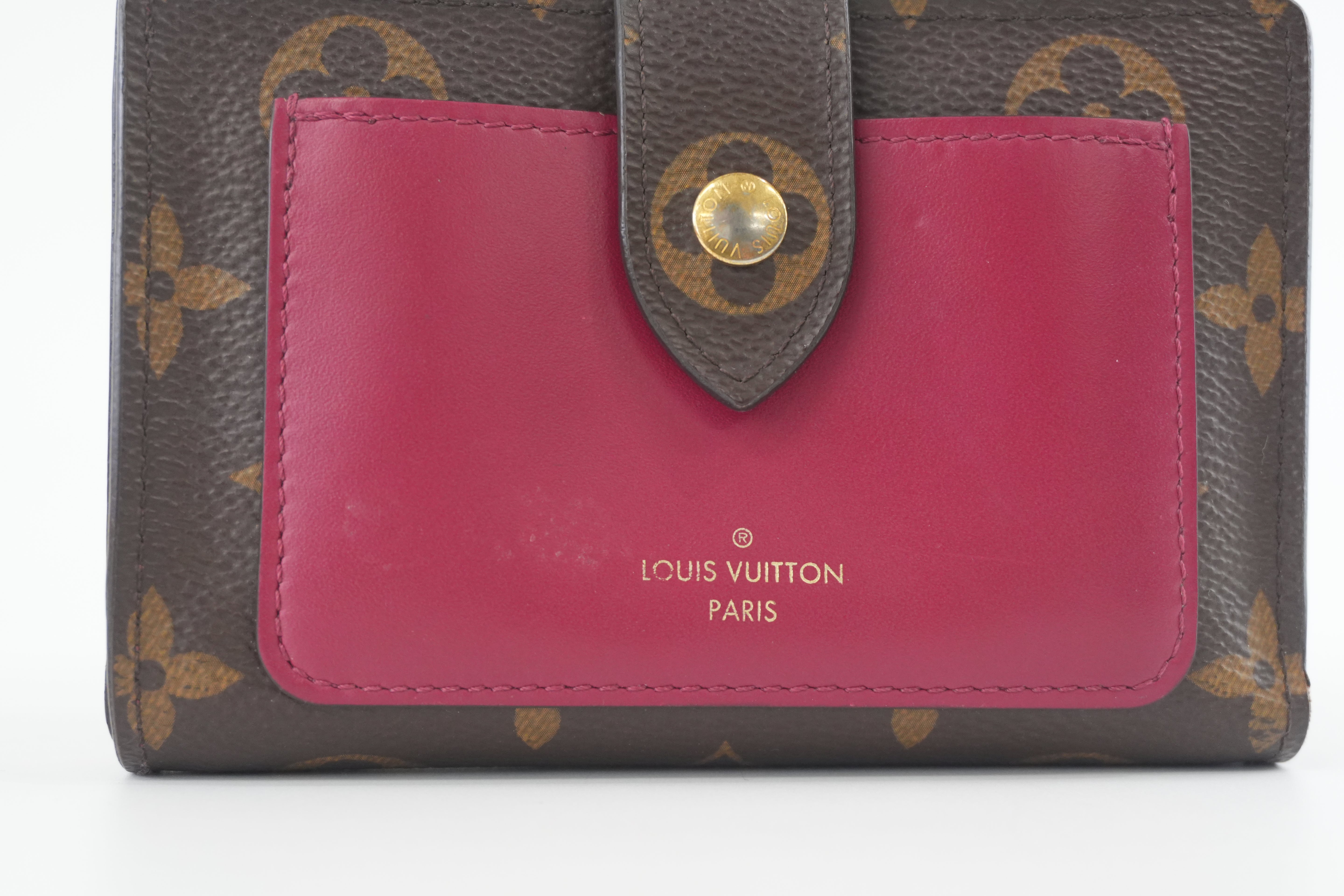 Louis Vuitton Monogram Juliet Wallet Used