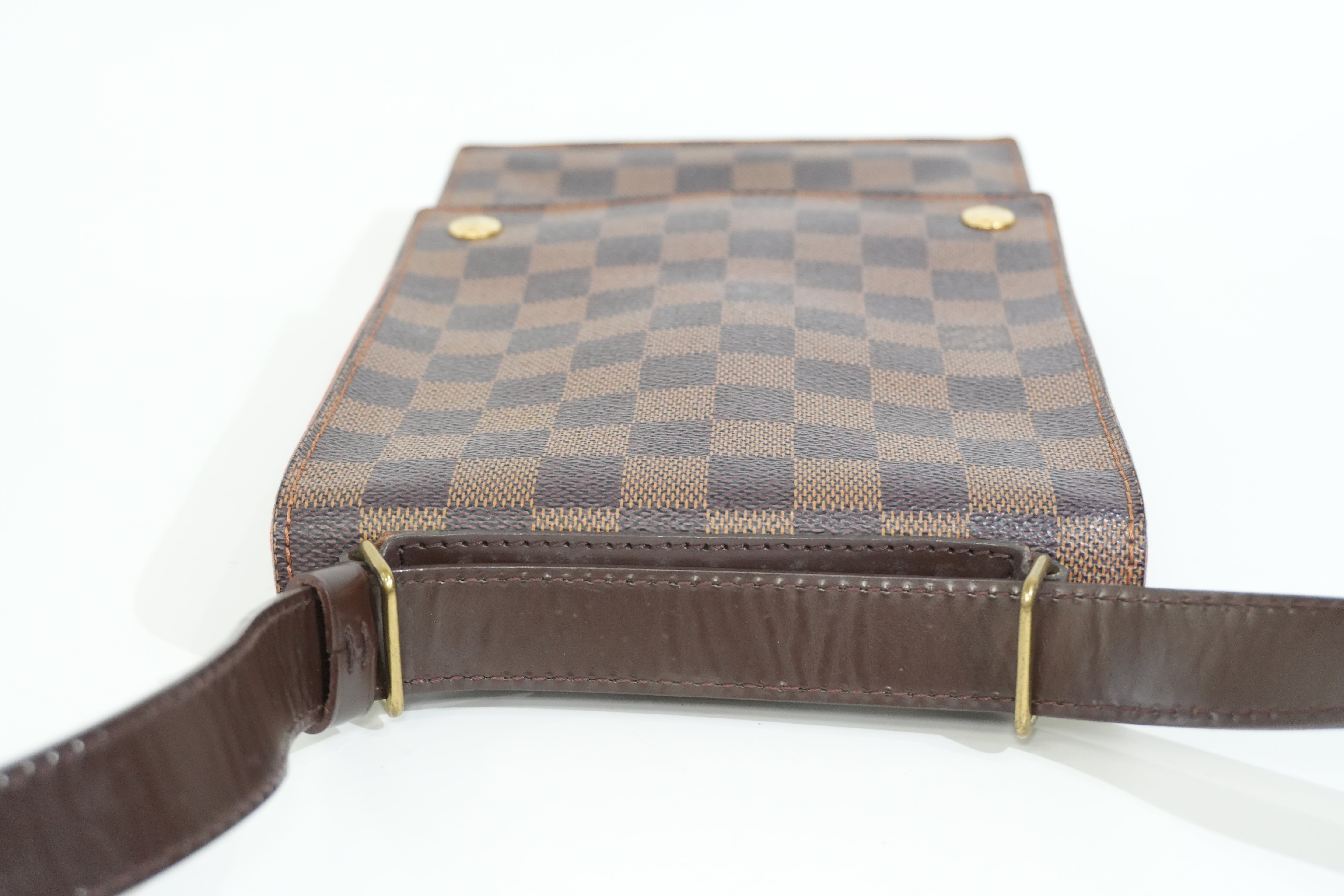 Pre-owned Louis Vuitton Damier Ebene Portobello Shoulder Bag