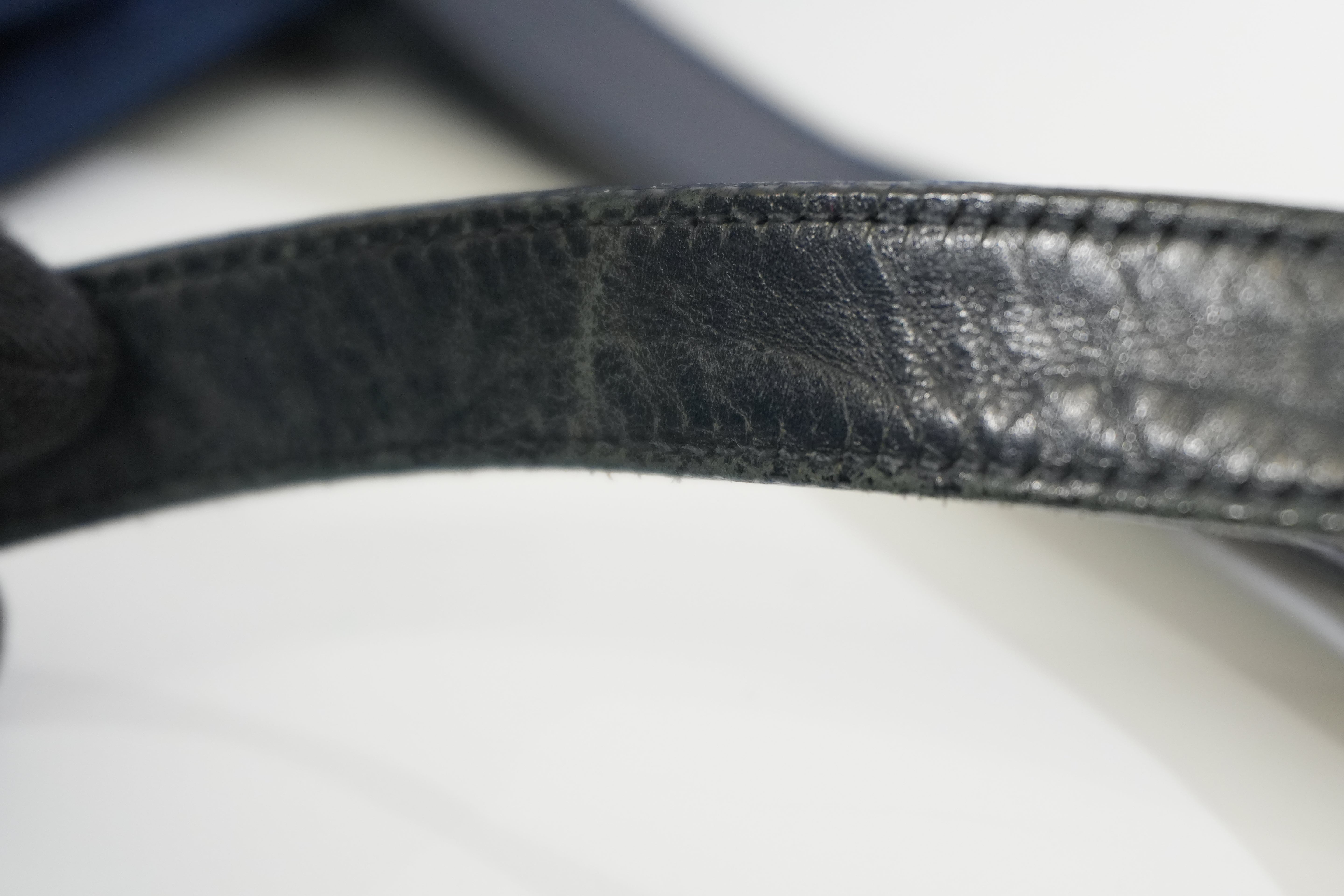 Pre-owned Prada Nylon Tote Bag Navy Blue