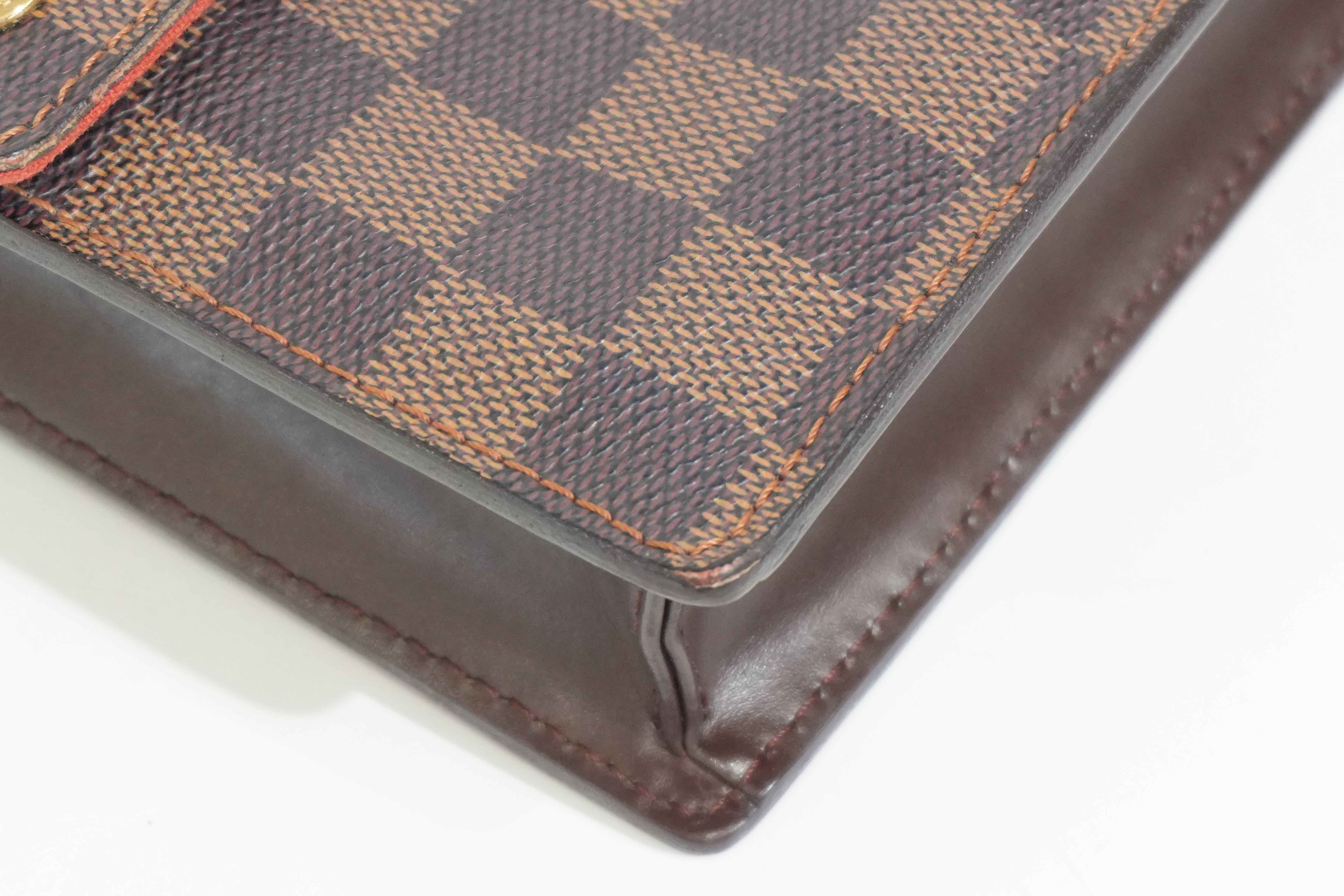 Pre-owned Louis Vuitton Damier Ebene Portobello Shoulder Bag